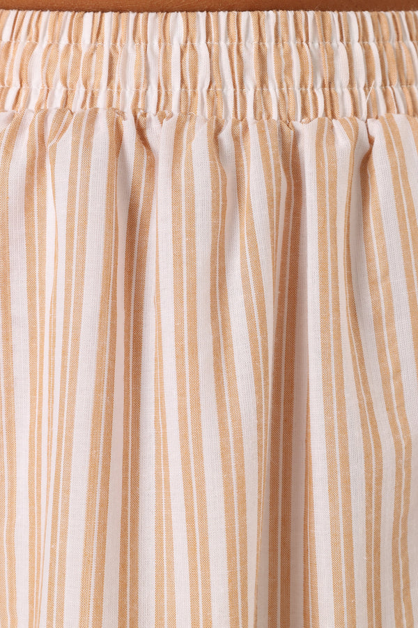 BOTTOMS @Emilia Midi Skirt - Beige Ivory (hold for V Day)