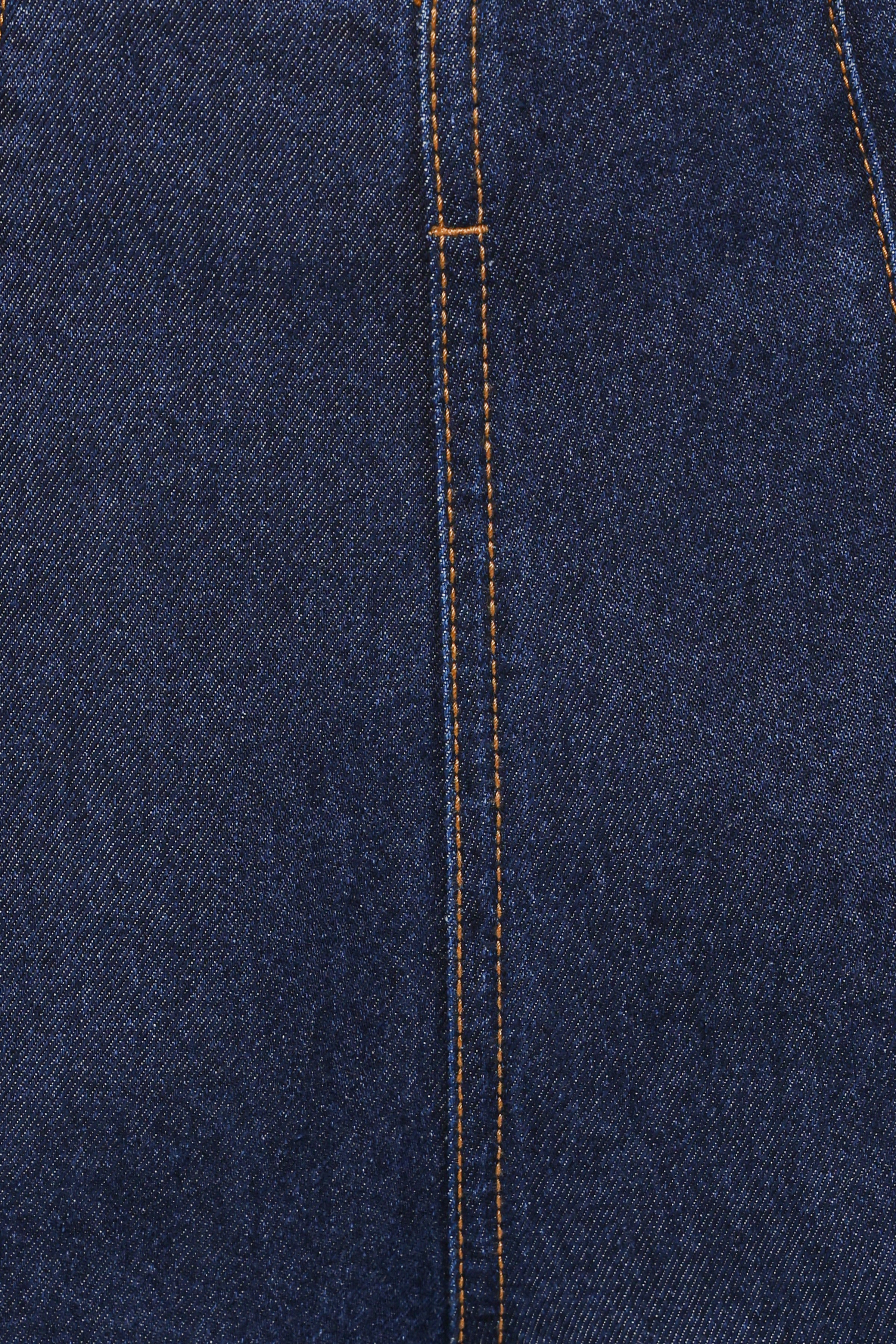 BOTTOMS Evandra Straight Leg Denim Trouser Pant - Indigo