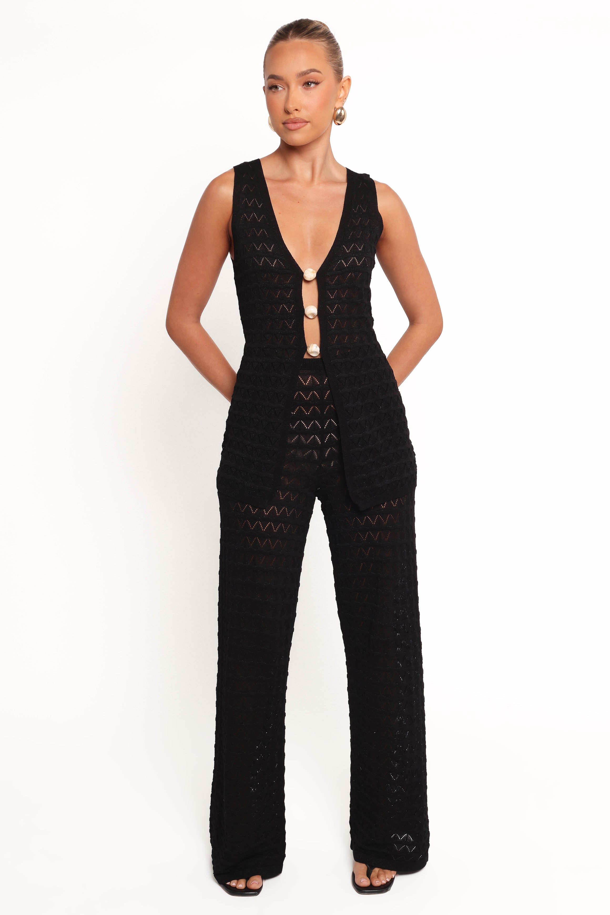 BOTTOMS Fiore Pants - Black