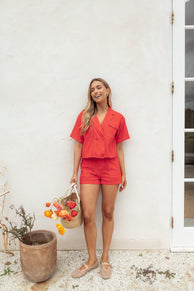 BOTTOMS Florent Shorts - Red