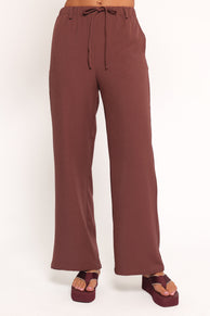 BOTTOMS Freja Pants - Cocoa