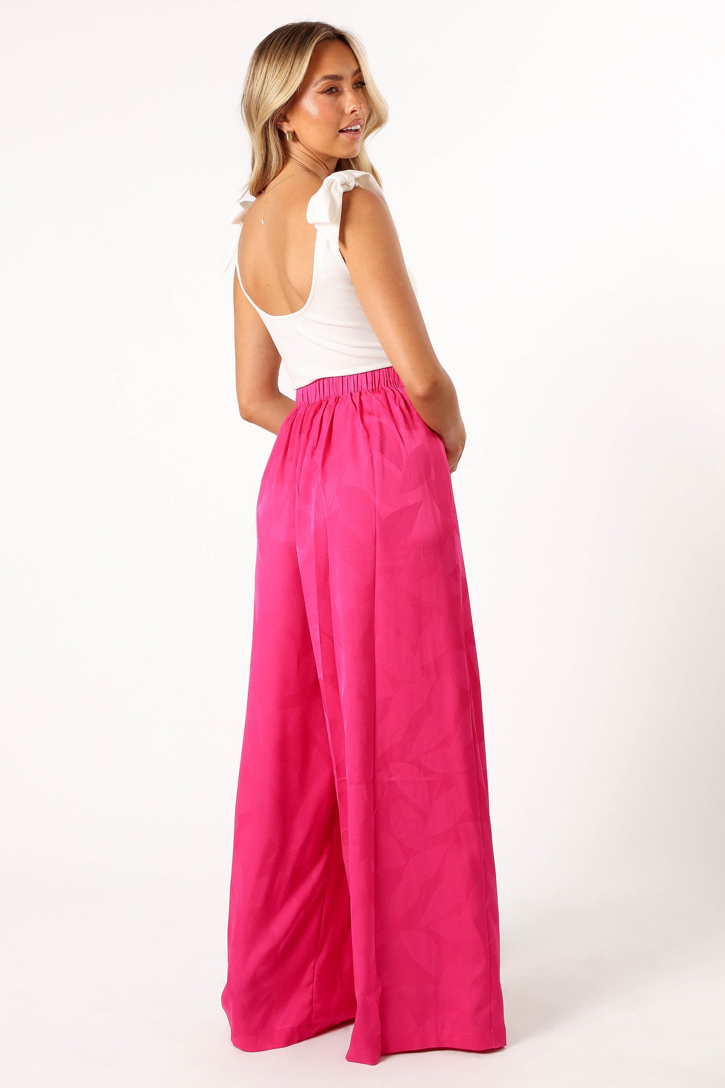 BOTTOMS @Gianna Pants - Fuchsia