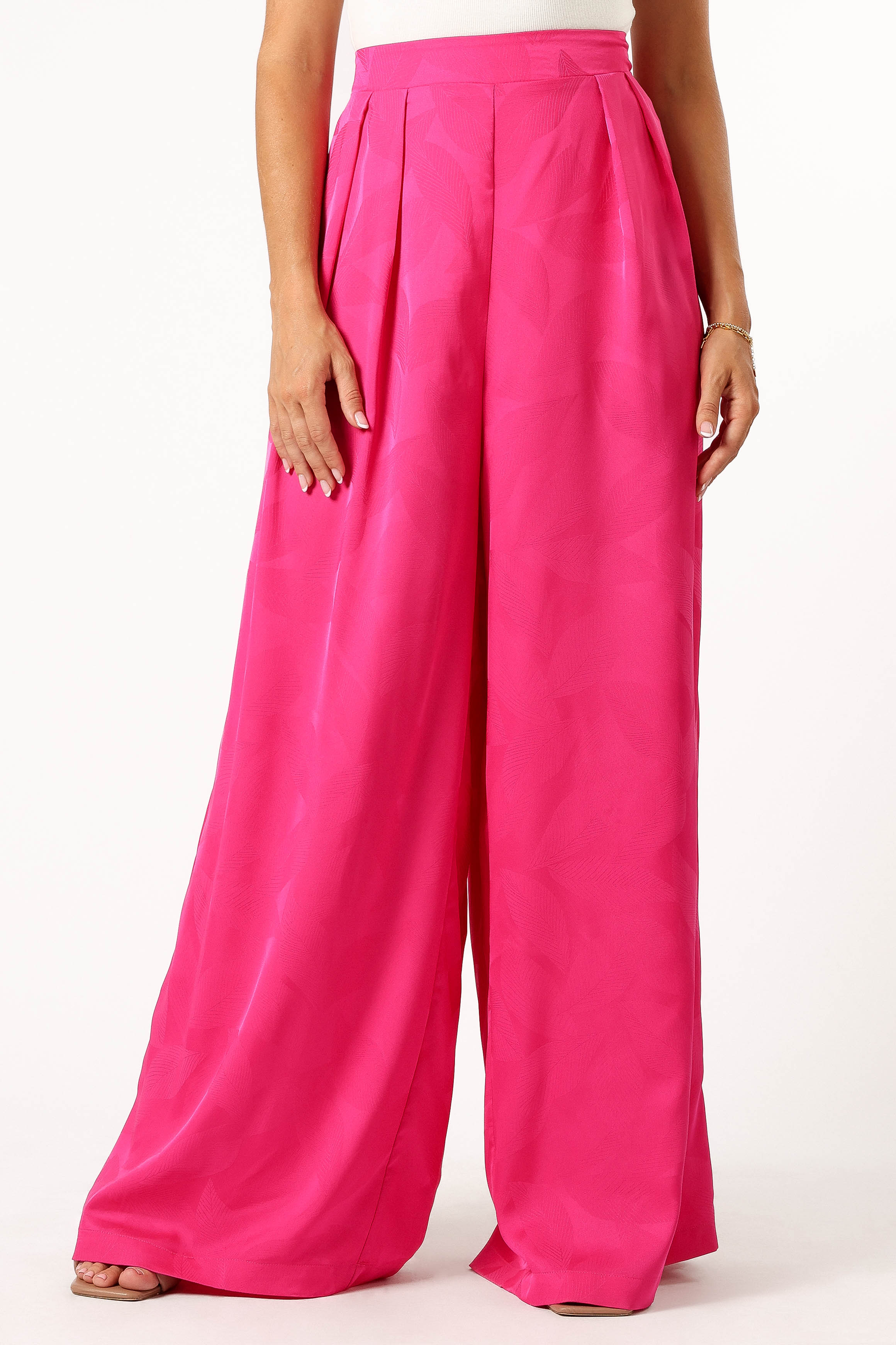 BOTTOMS @Gianna Pants - Fuchsia