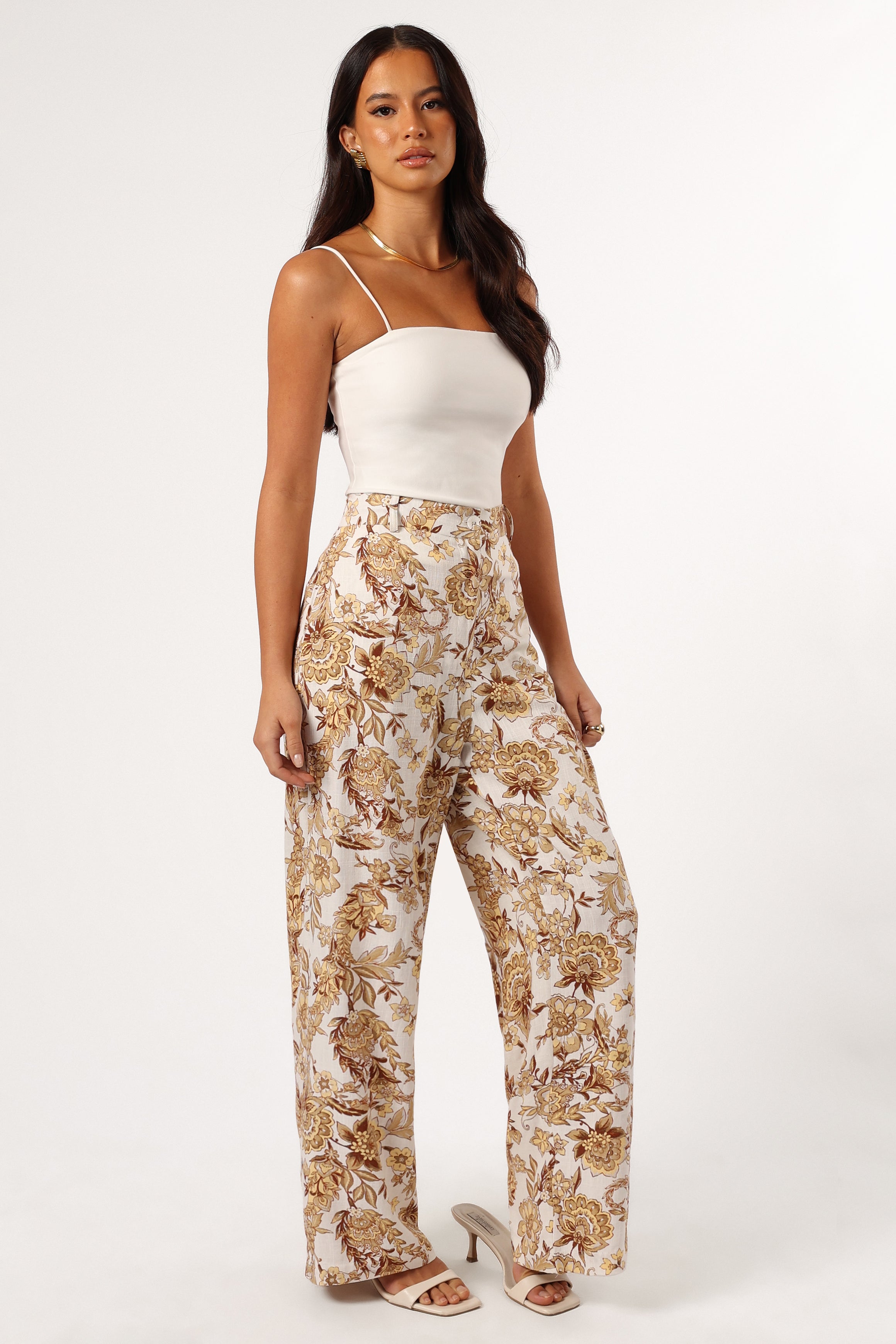 BOTTOMS @Gigi Printed Pant - Jelena