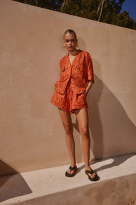 BOTTOMS Hakuna Short - Orange