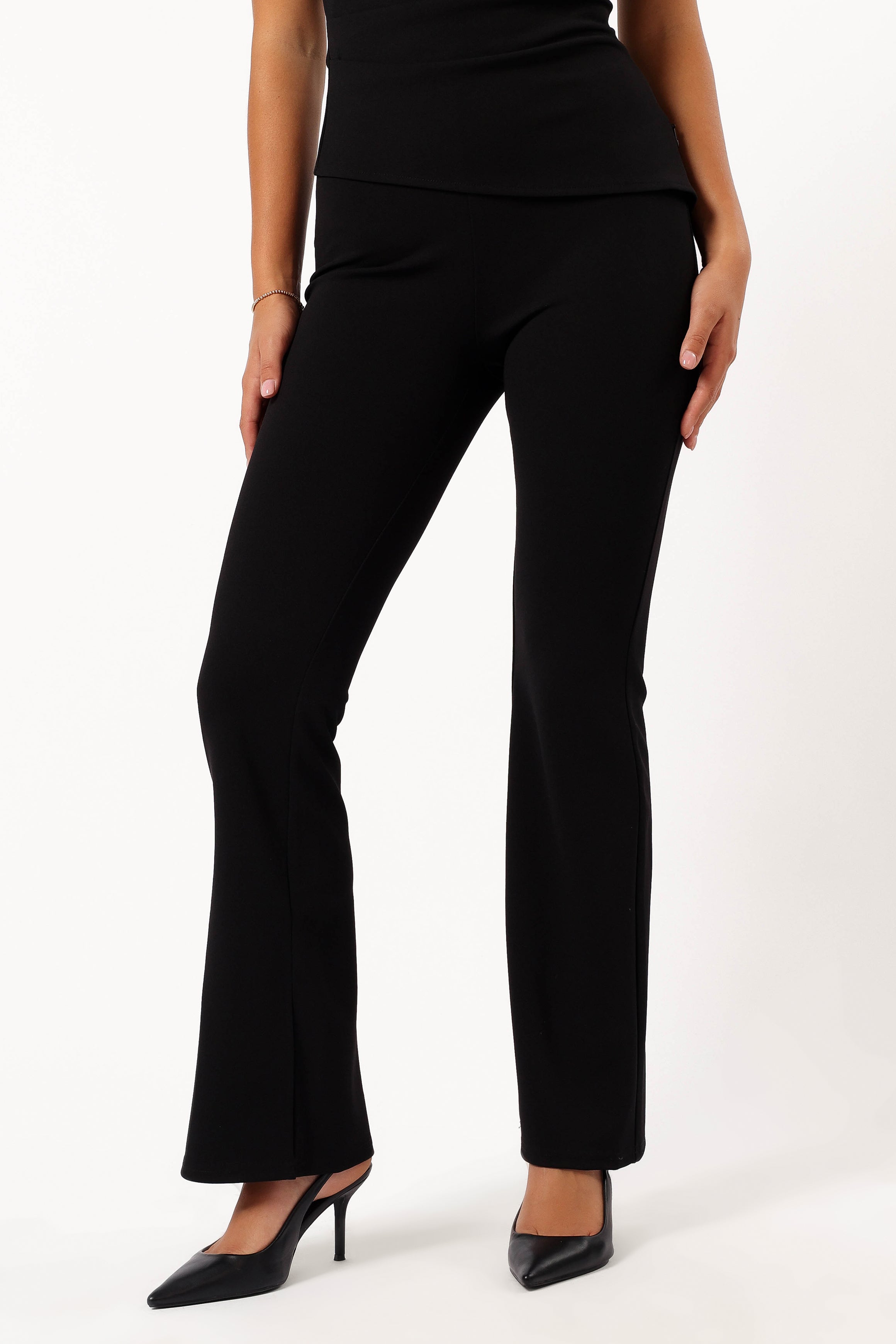 BOTTOMS @Hallie Pants - Black