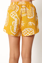 BOTTOMS @Honey Shorts - Yellow