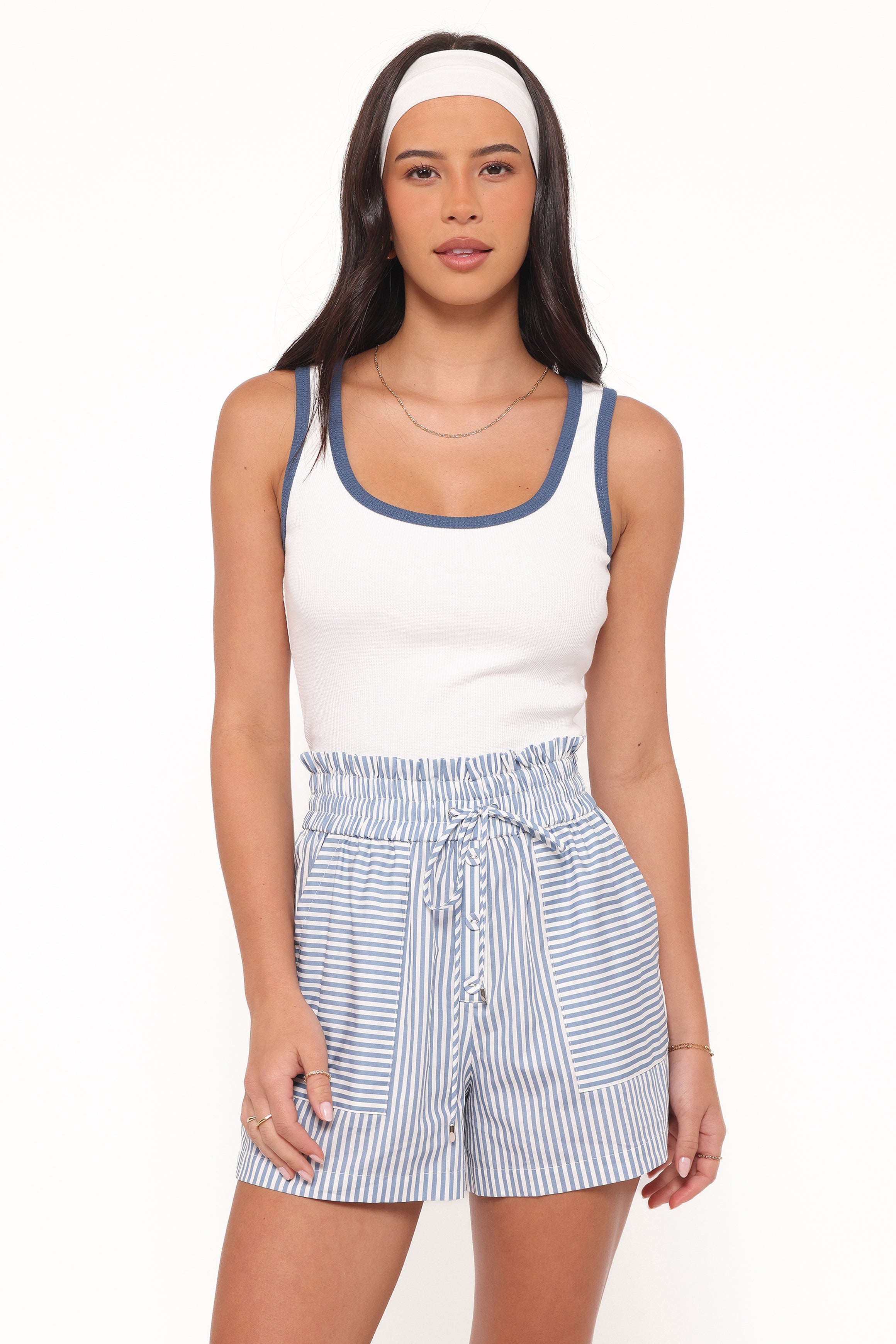 BOTTOMS Jackson Boxer Short - Blue Stripe