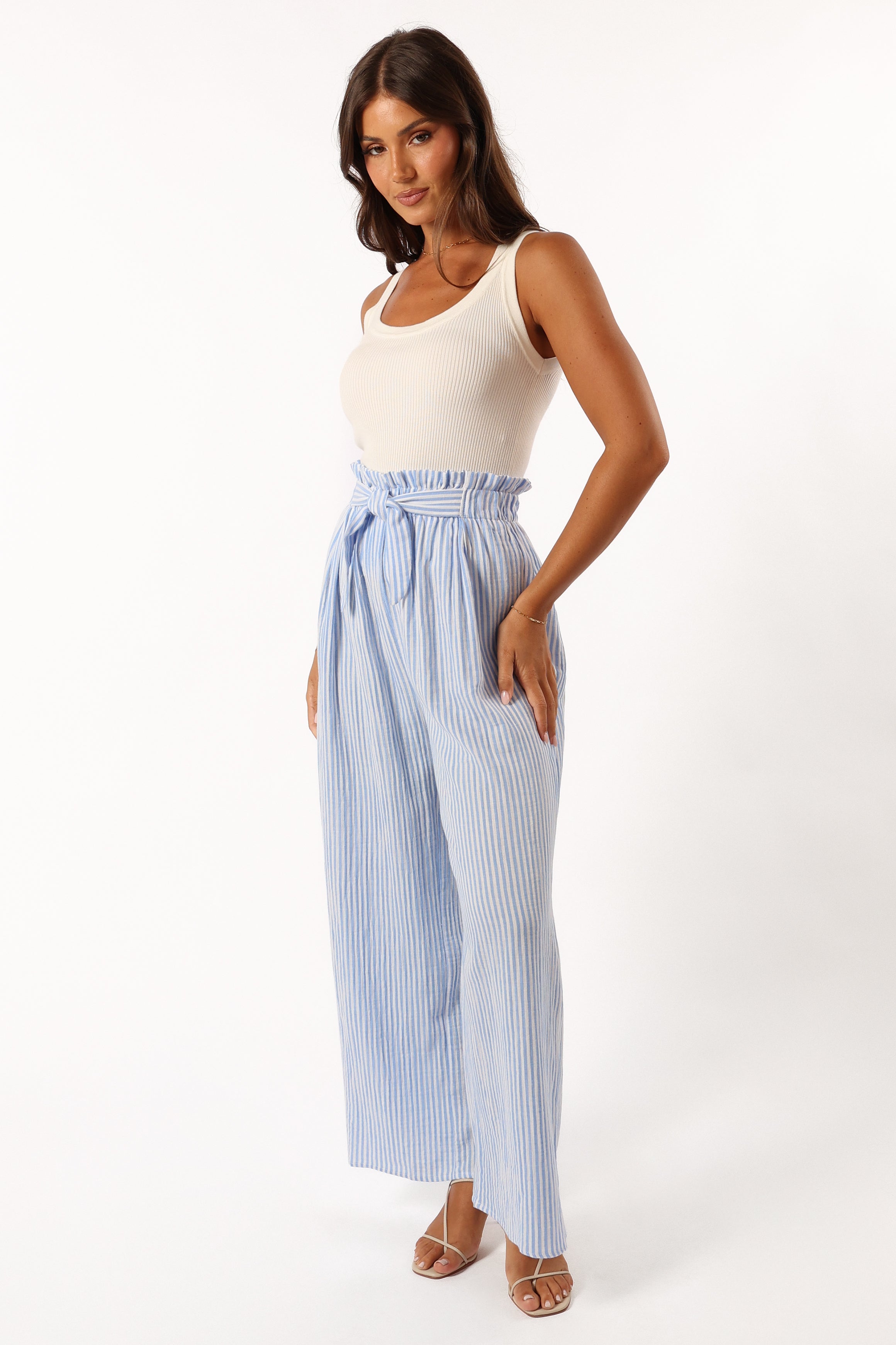 BOTTOMS @Jeanette Pant - Blue White