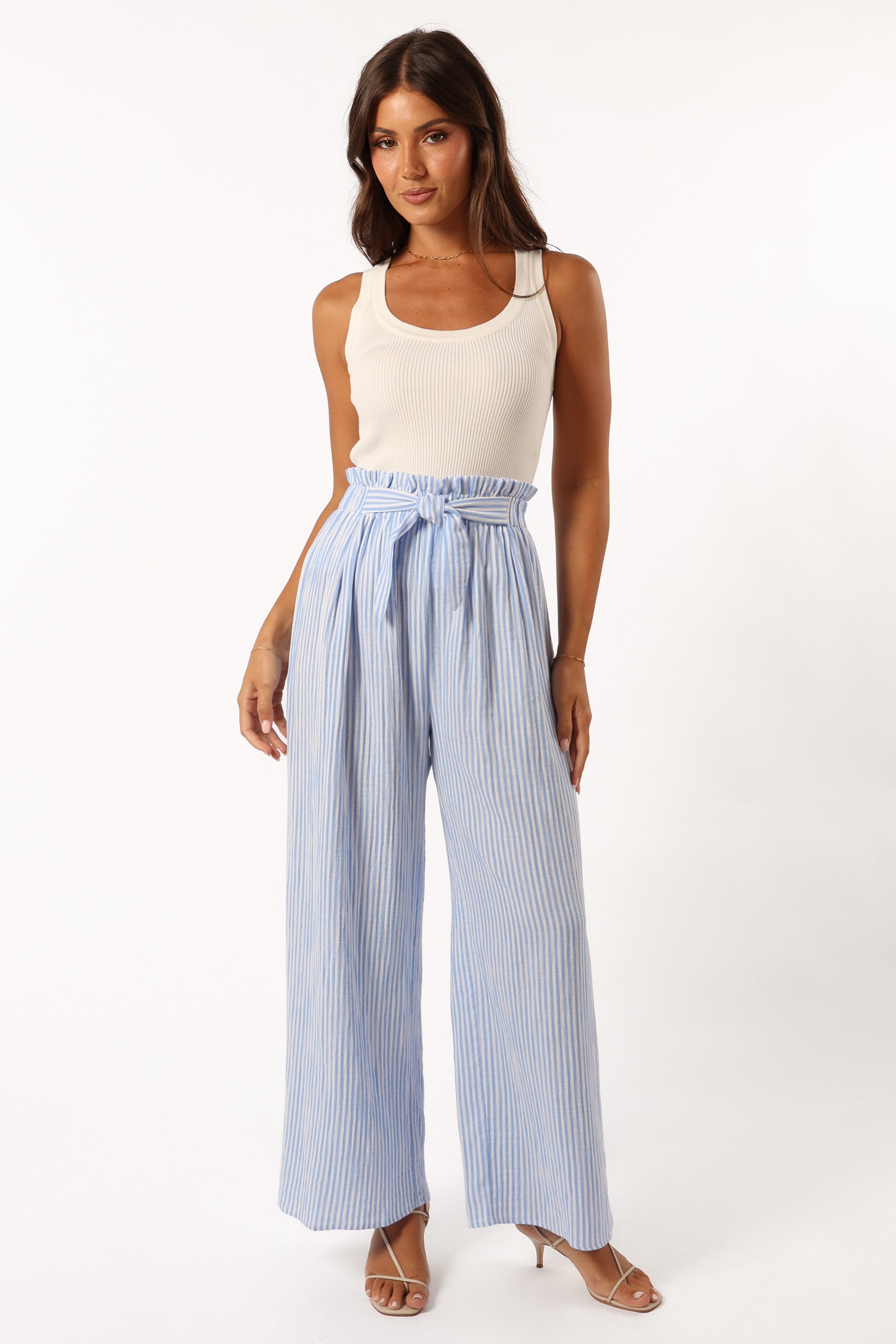 BOTTOMS @Jeanette Pant - Blue White
