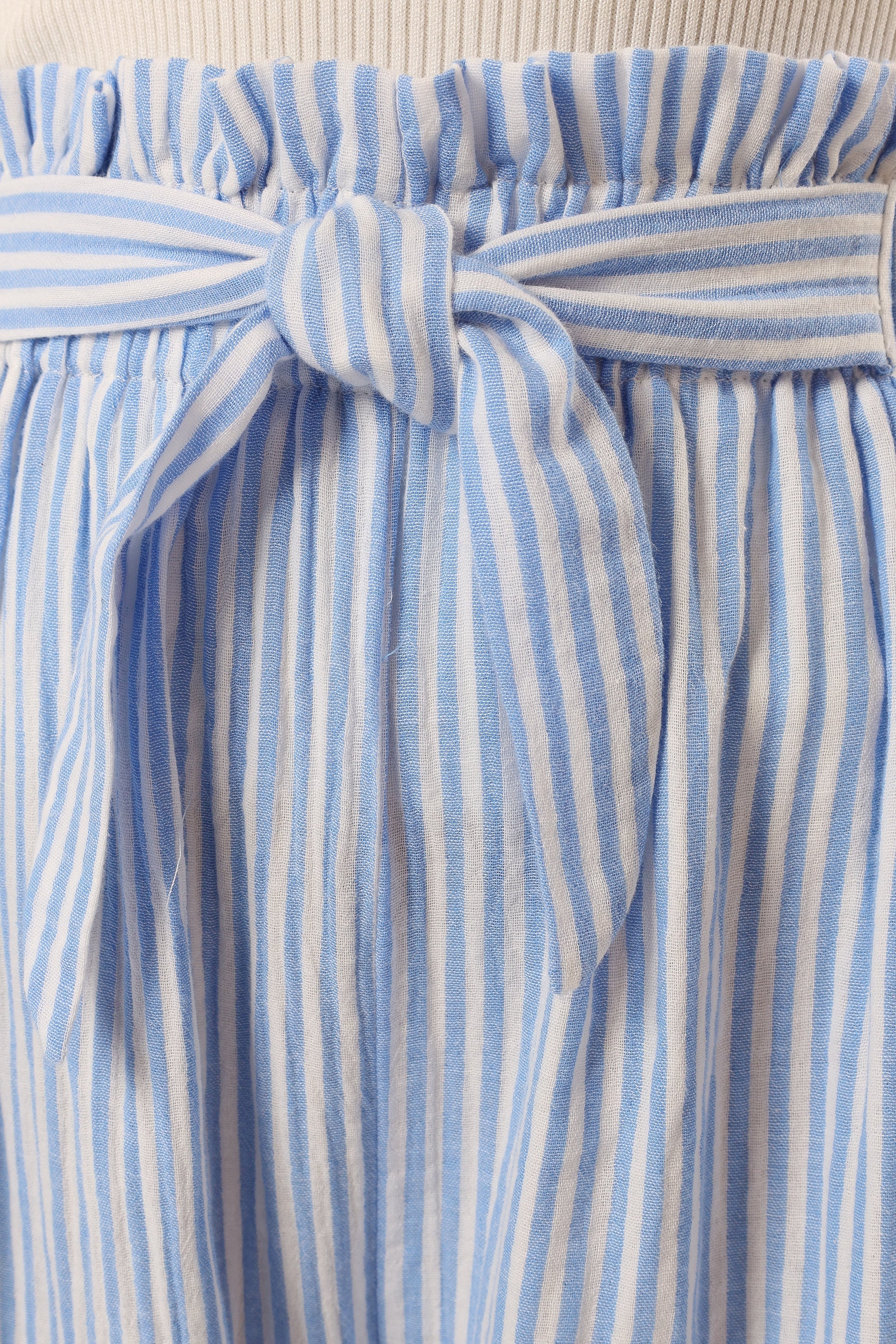 BOTTOMS @Jeanette Pant - Blue White