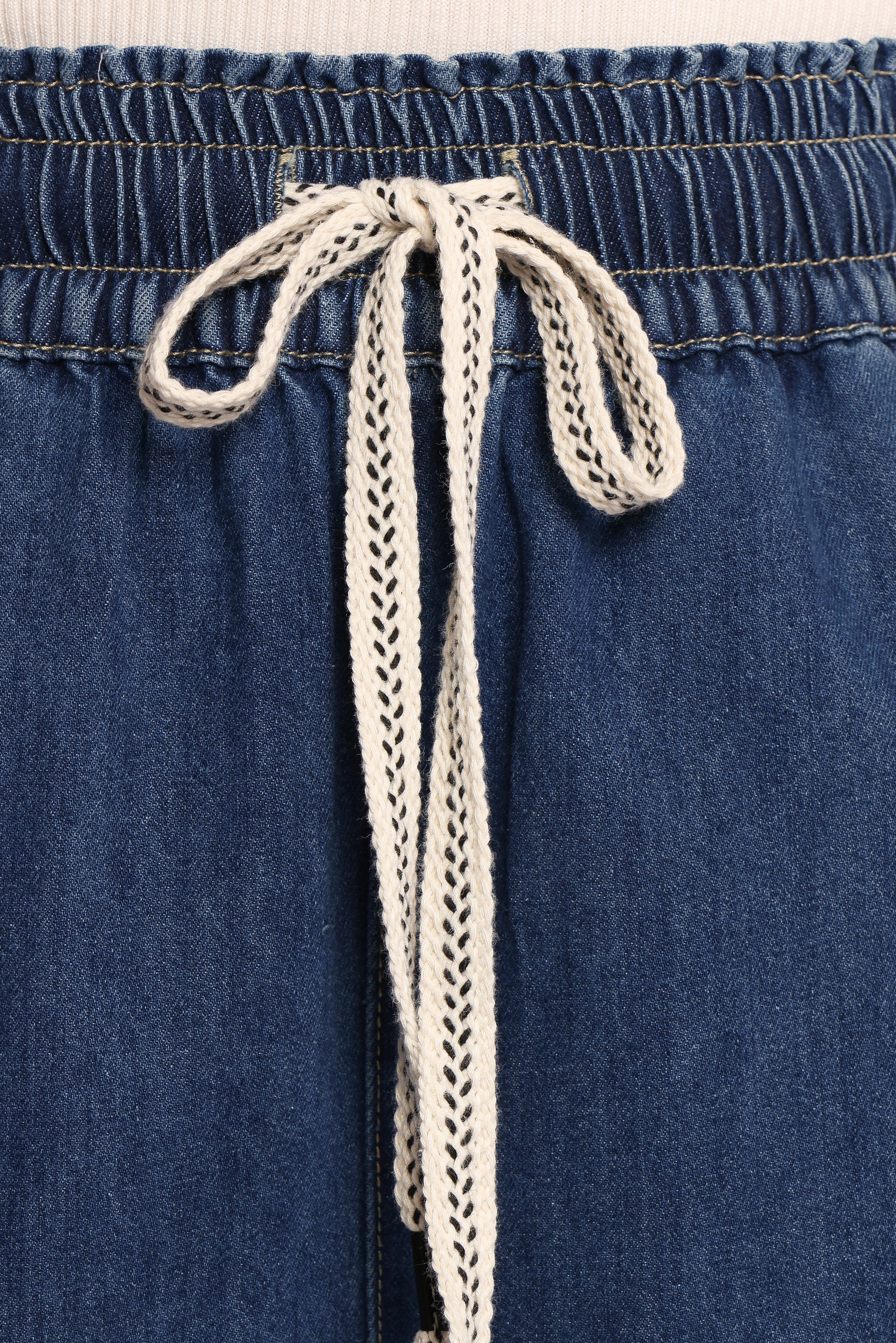 BOTTOMS Jenni Wide Leg Pant - Denim