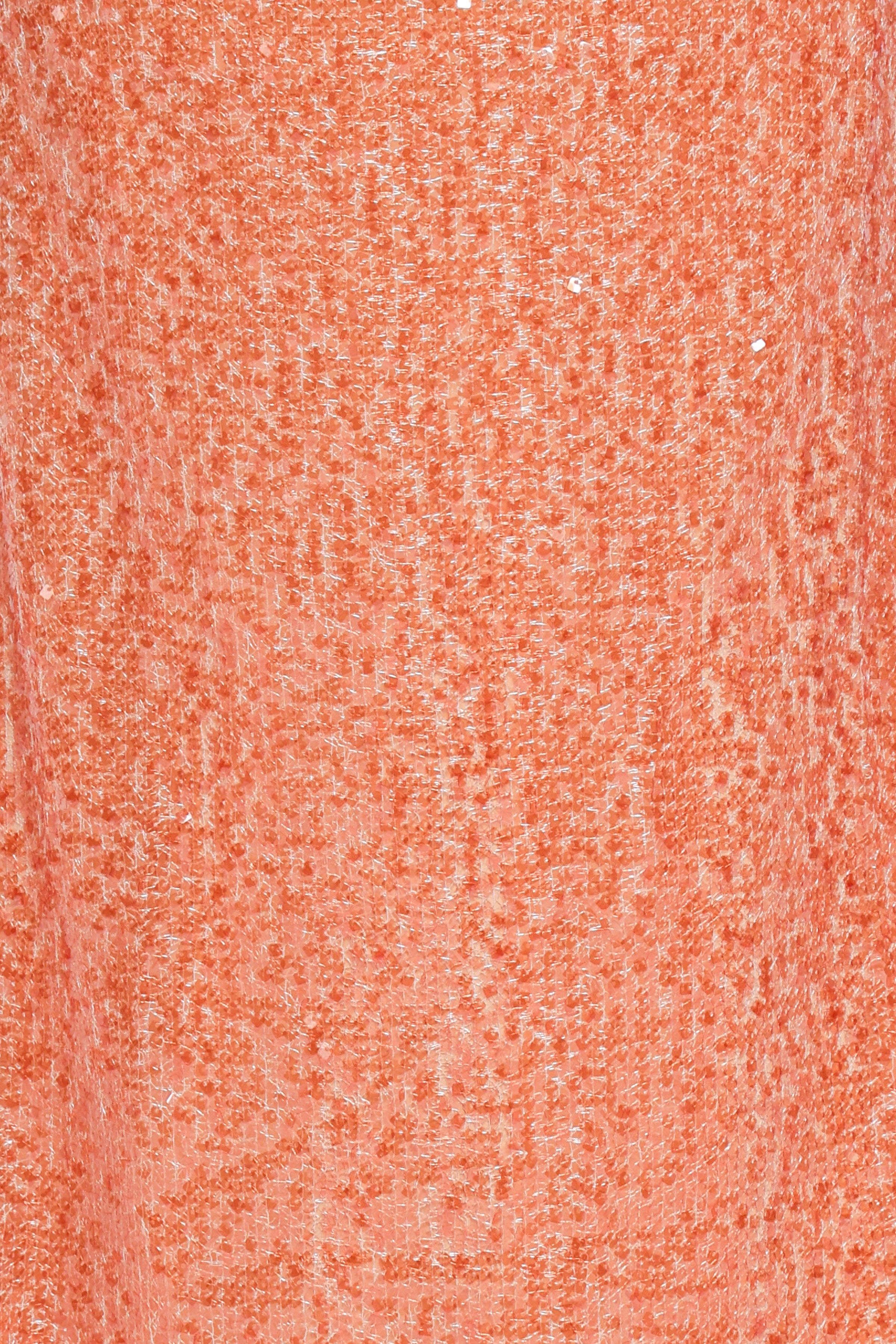 BOTTOMS Jennings Sequin Maxi Skirt - Orange Sequin