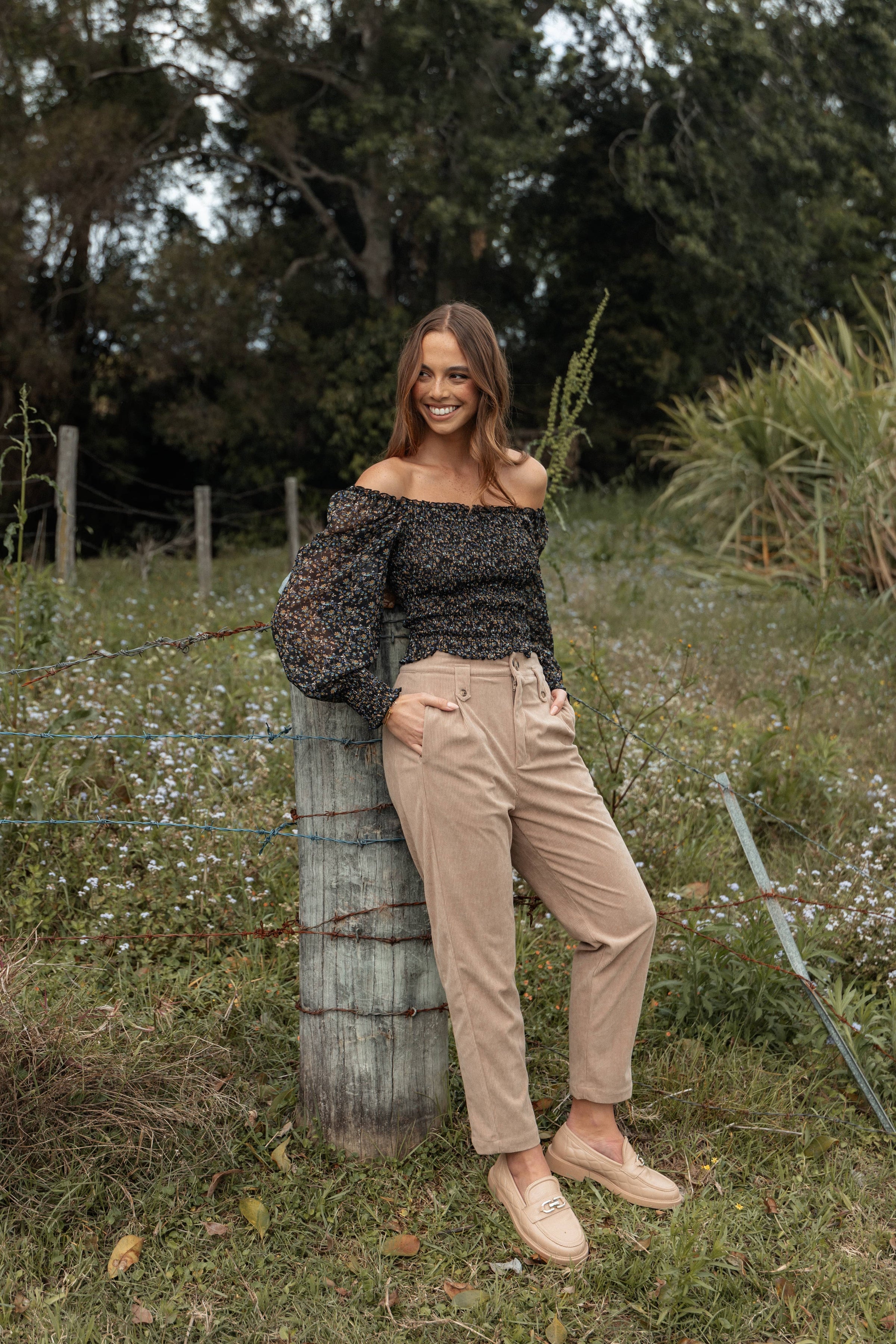 BOTTOMS Jones Cord Pant - Brown