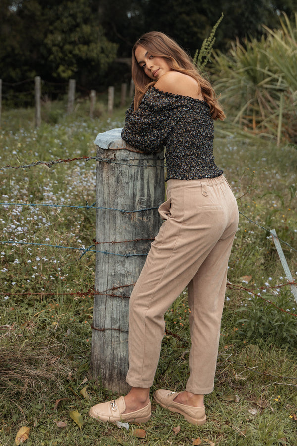 BOTTOMS Jones Cord Pant - Brown