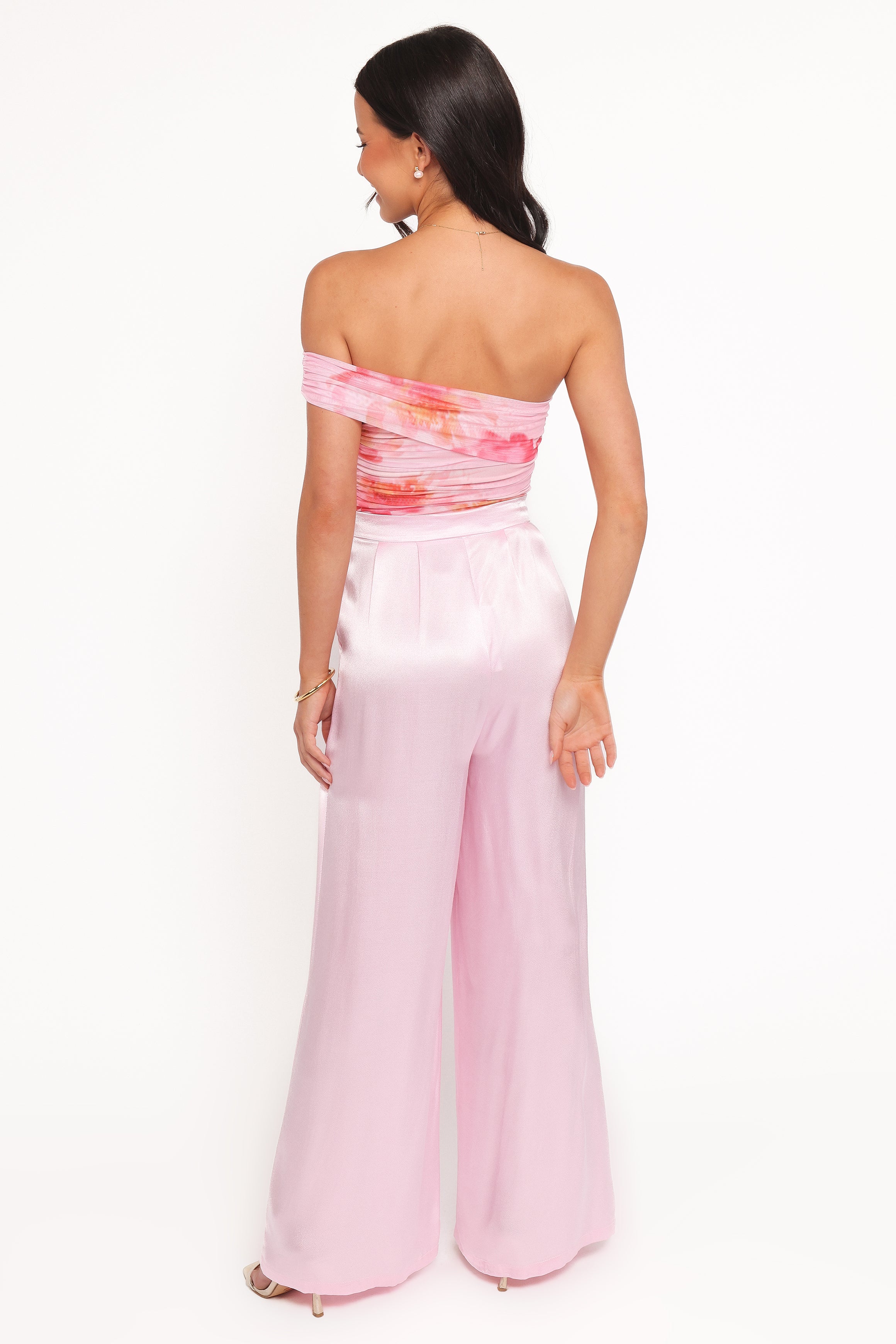 BOTTOMS Joyce Wide Leg Pant - Pink