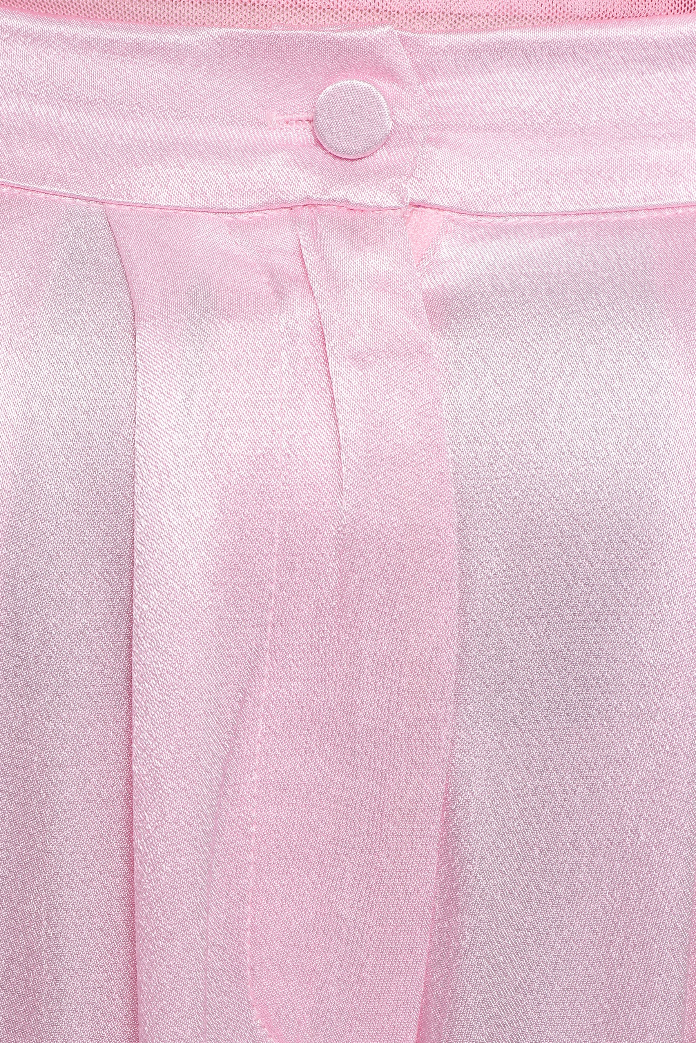 BOTTOMS Joyce Wide Leg Pant - Pink