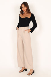 BOTTOMS @Karly Pants - Beige