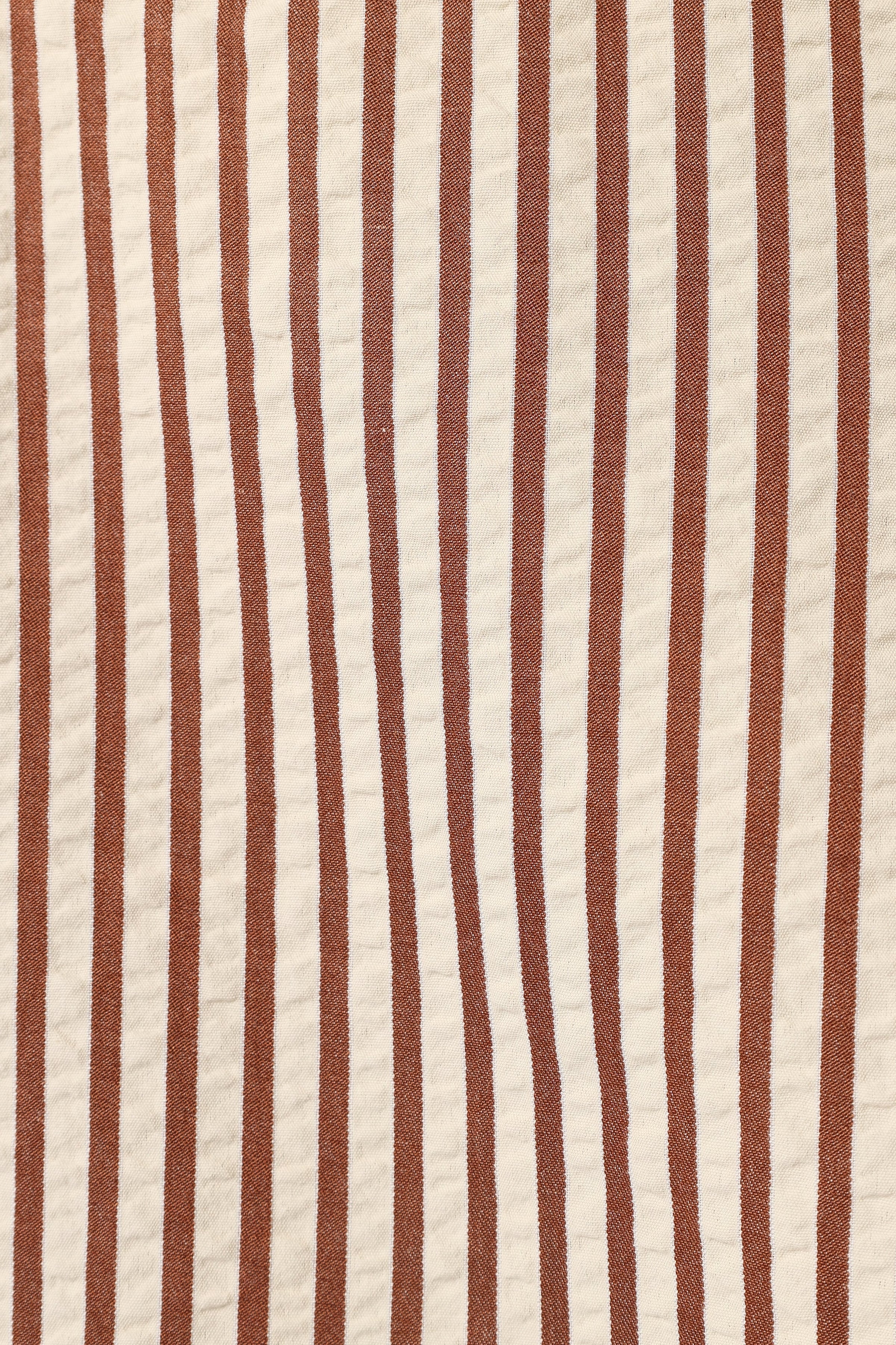 BOTTOMS @Kennie Shorts - Brown Stripe