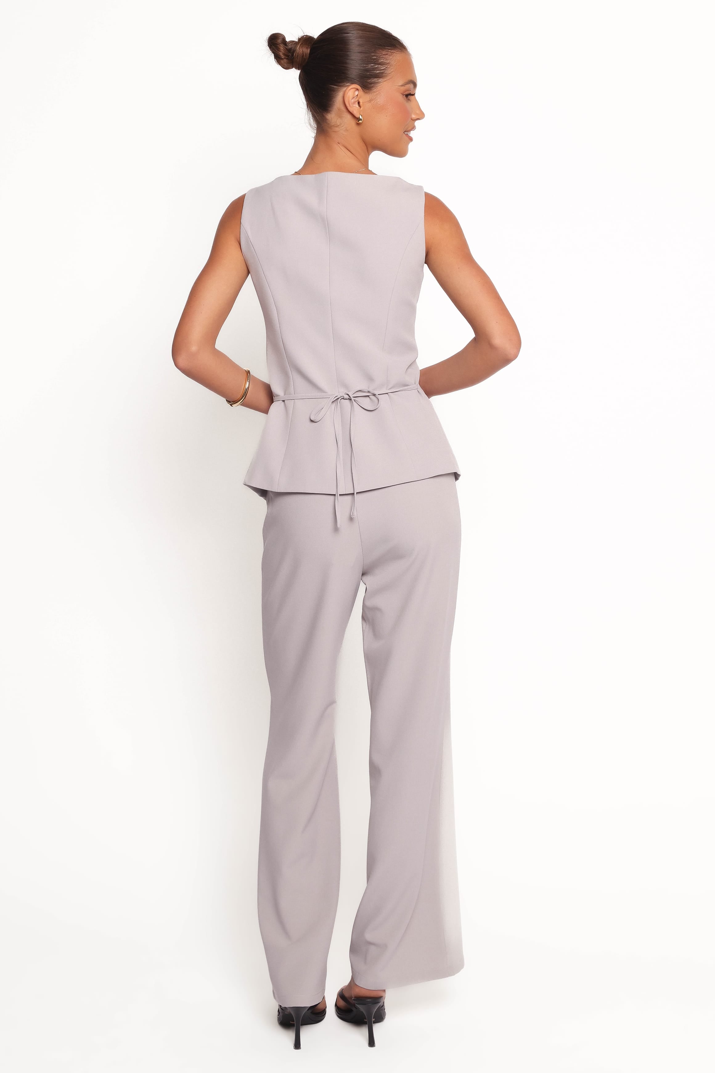 BOTTOMS Kernie Pants - Light Grey
