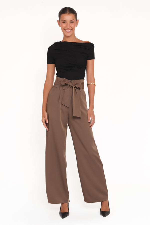 BOTTOMS Kieran Pants - Ash Brown