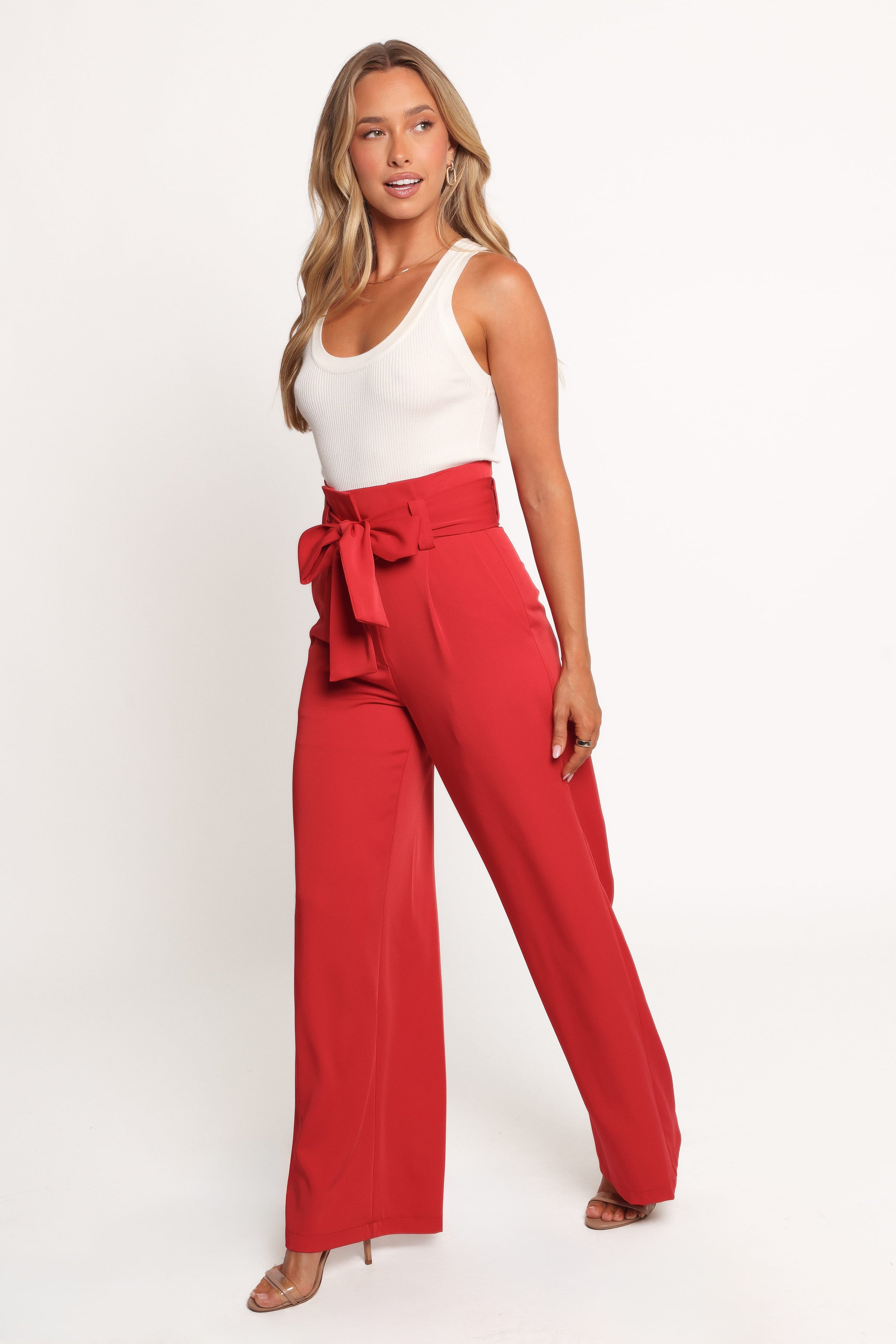 BOTTOMS Kieran Pants - Red