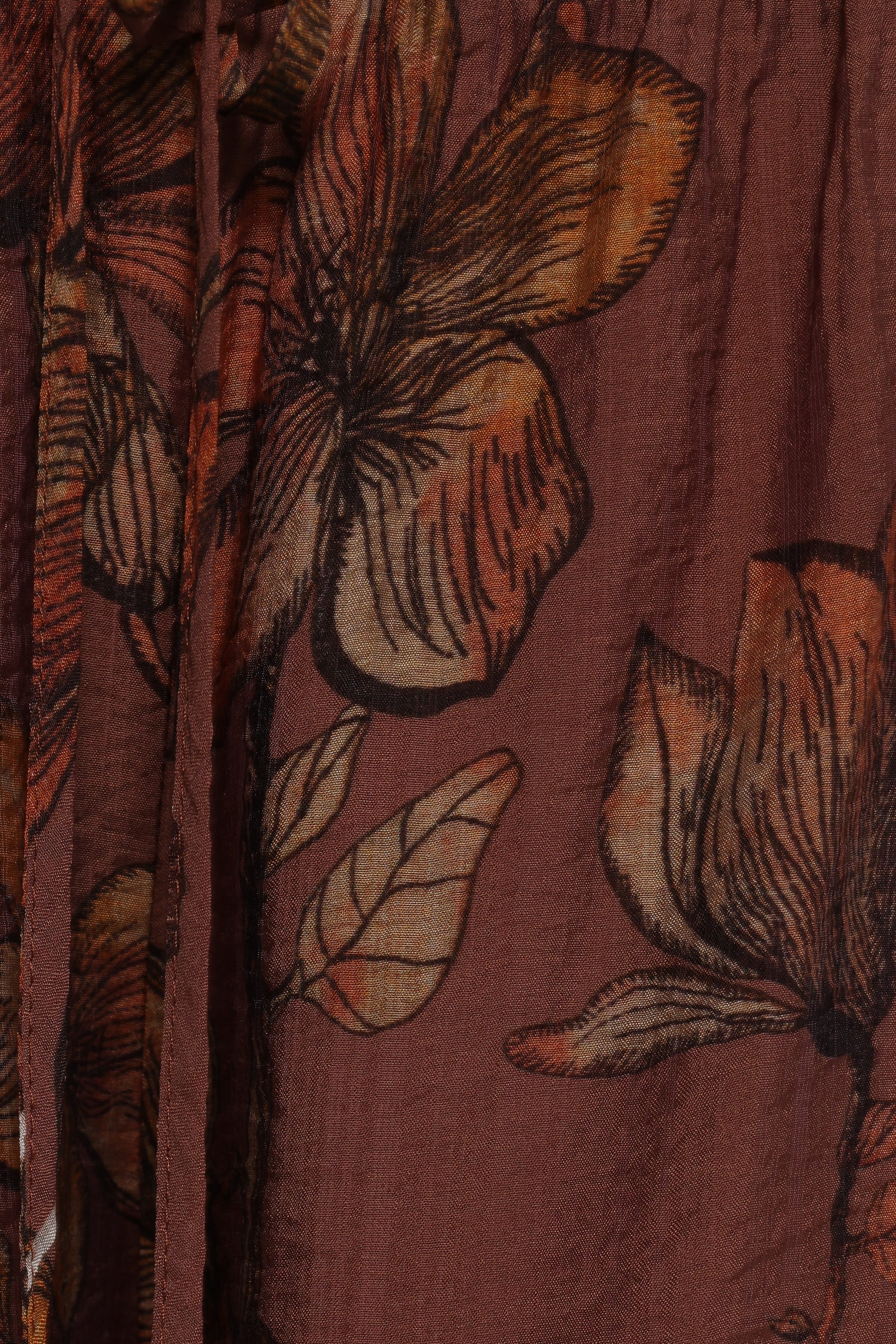 BOTTOMS Larson Pant - Brown Floral