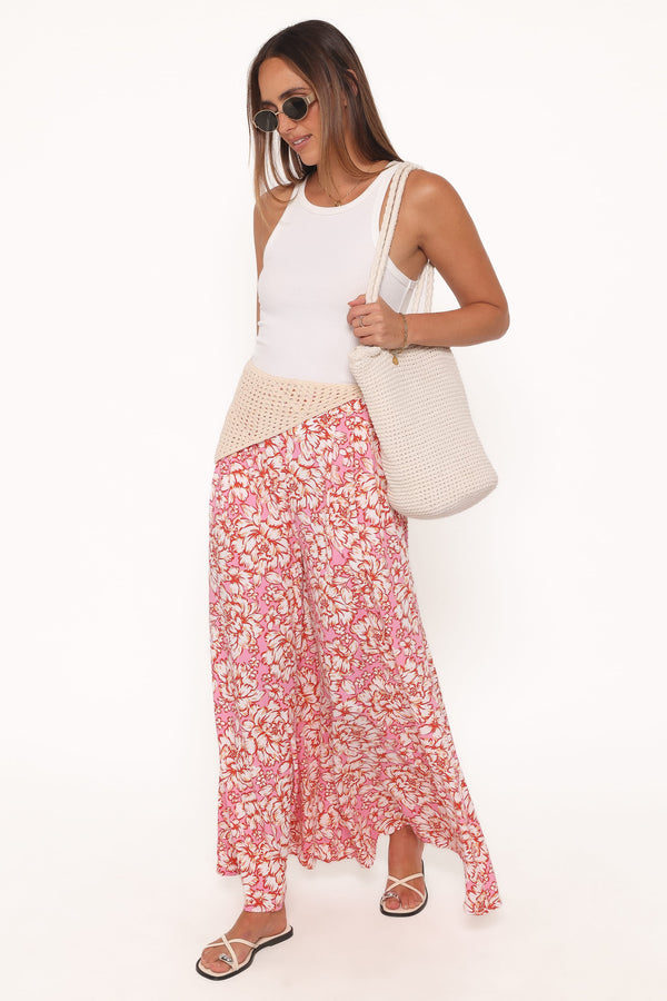 BOTTOMS Lessie Pants - Pink Floral