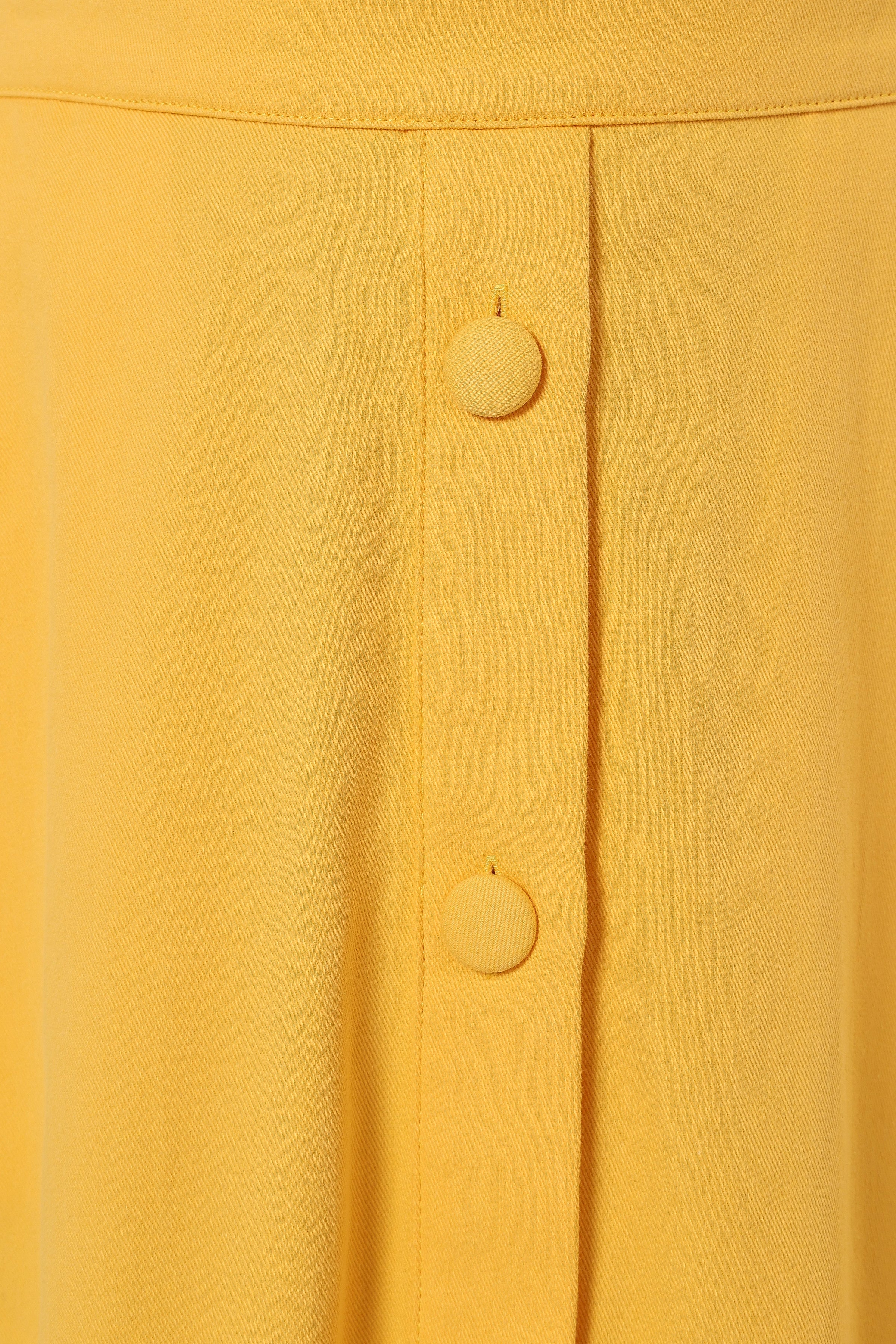 BOTTOMS @Mave Midi Skirt - Sunflower