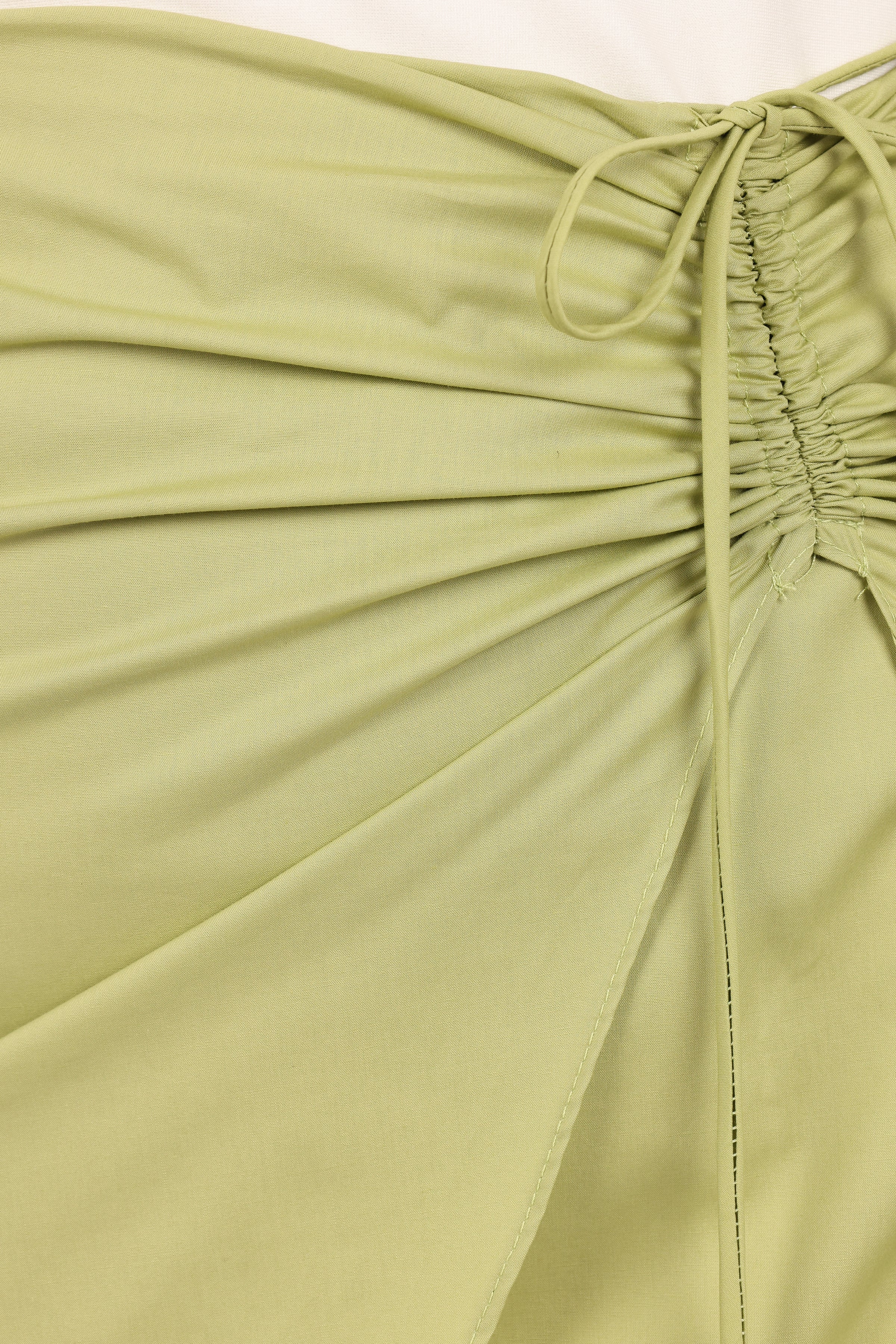 BOTTOMS Mirha Mini Skirt - Meadow Green