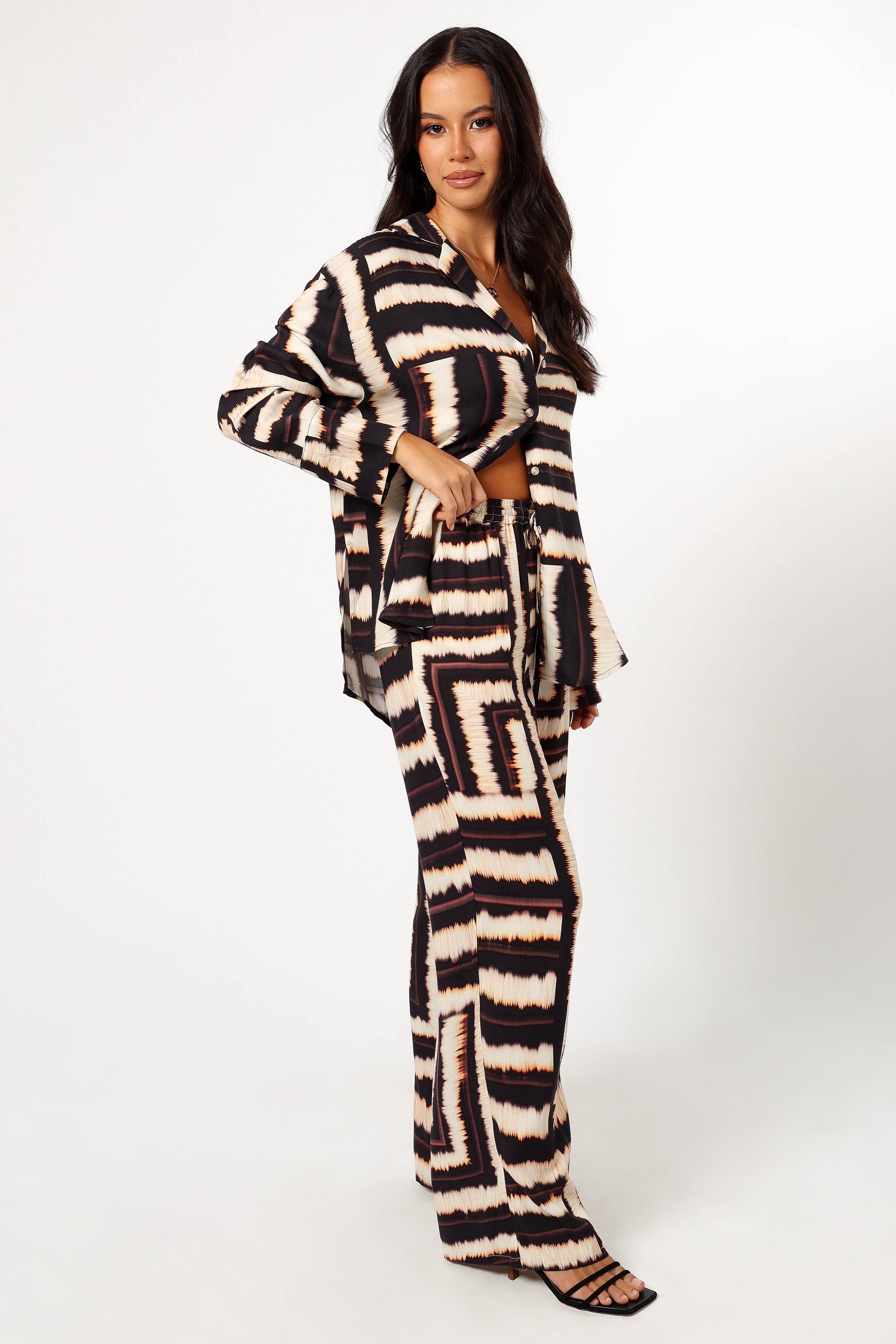 BOTTOMS @Montara Pant - Noria Print (Hold for Euro Summer)