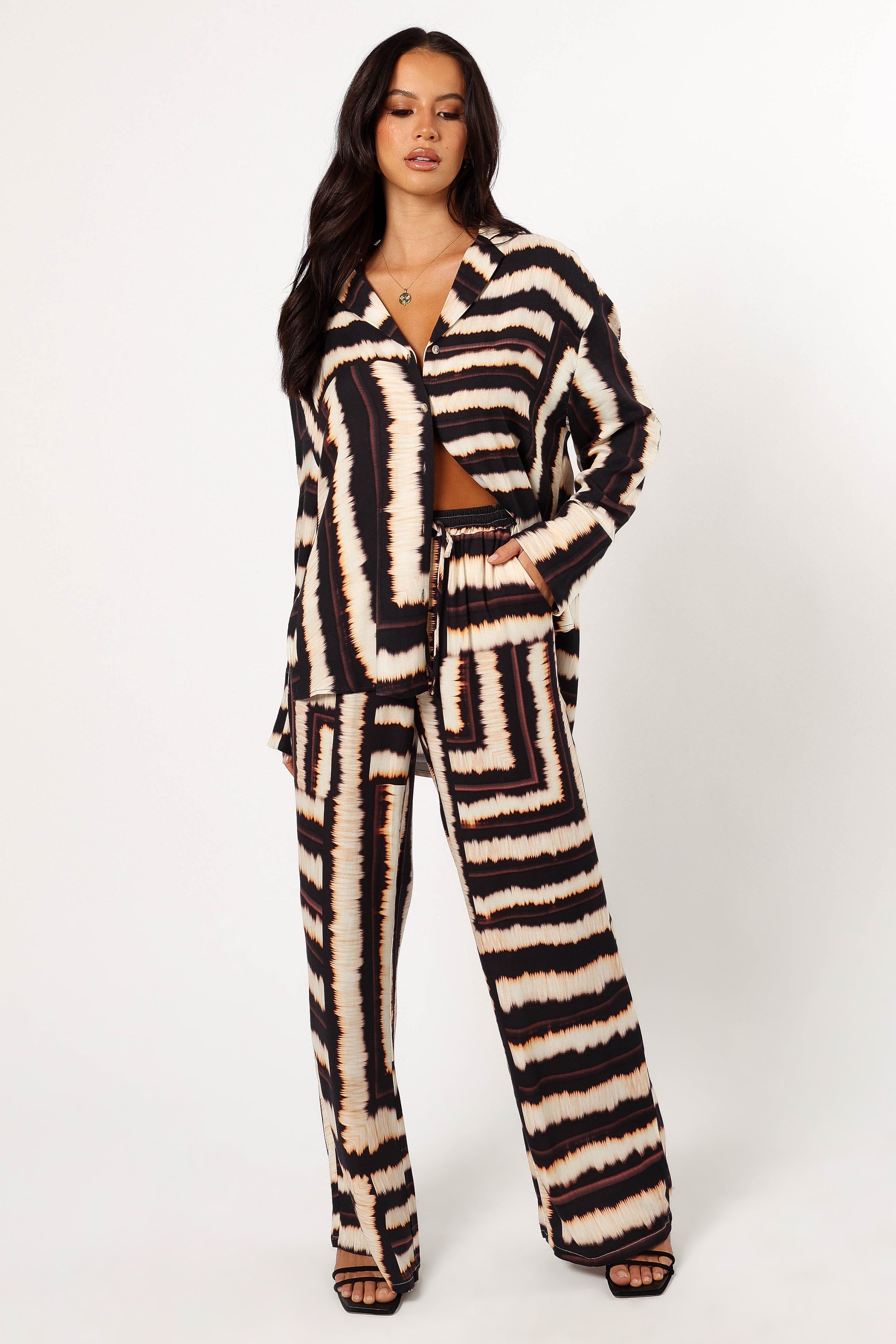 BOTTOMS @Montara Pant - Noria Print (Hold for Euro Summer)