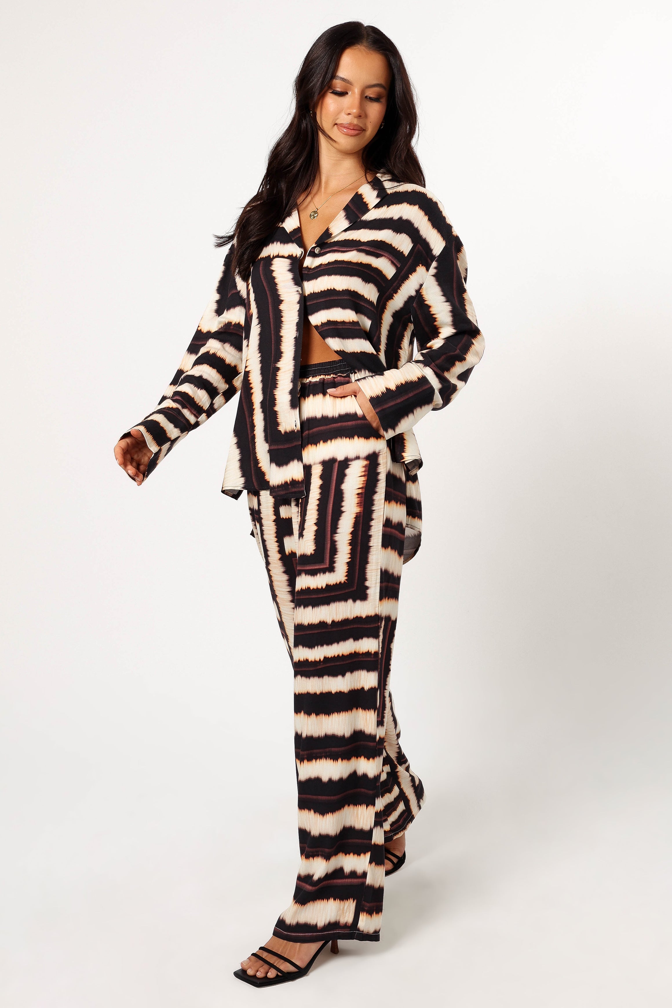 BOTTOMS @Montara Pant - Noria Print (Hold for Euro Summer)