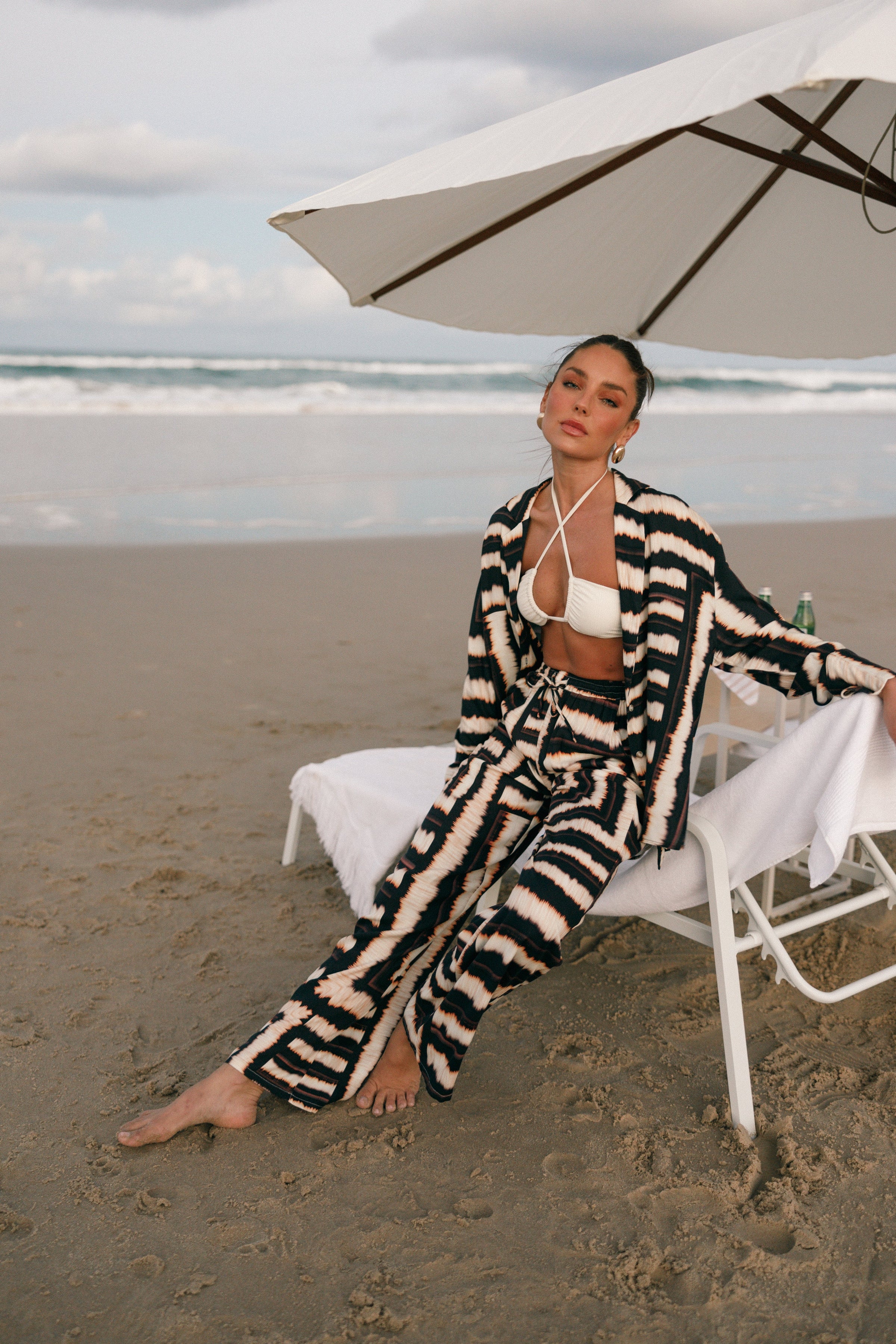 BOTTOMS @Montara Pant - Noria Print (Hold for Euro Summer)