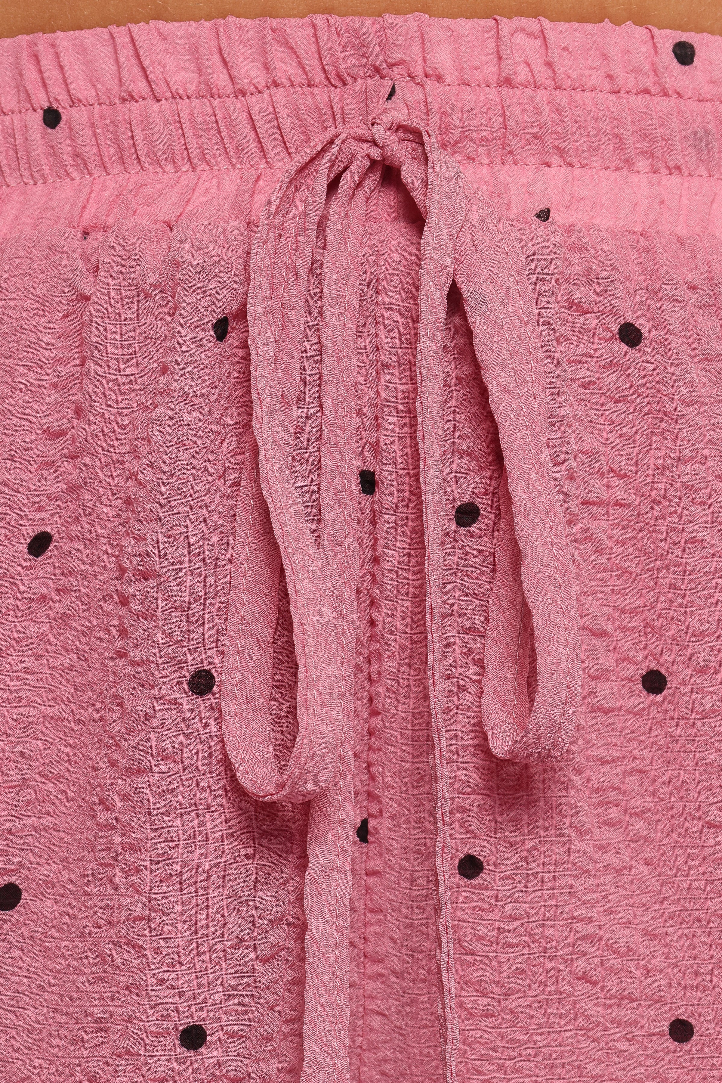 BOTTOMS Nala Shorts - Pink Polka Dot