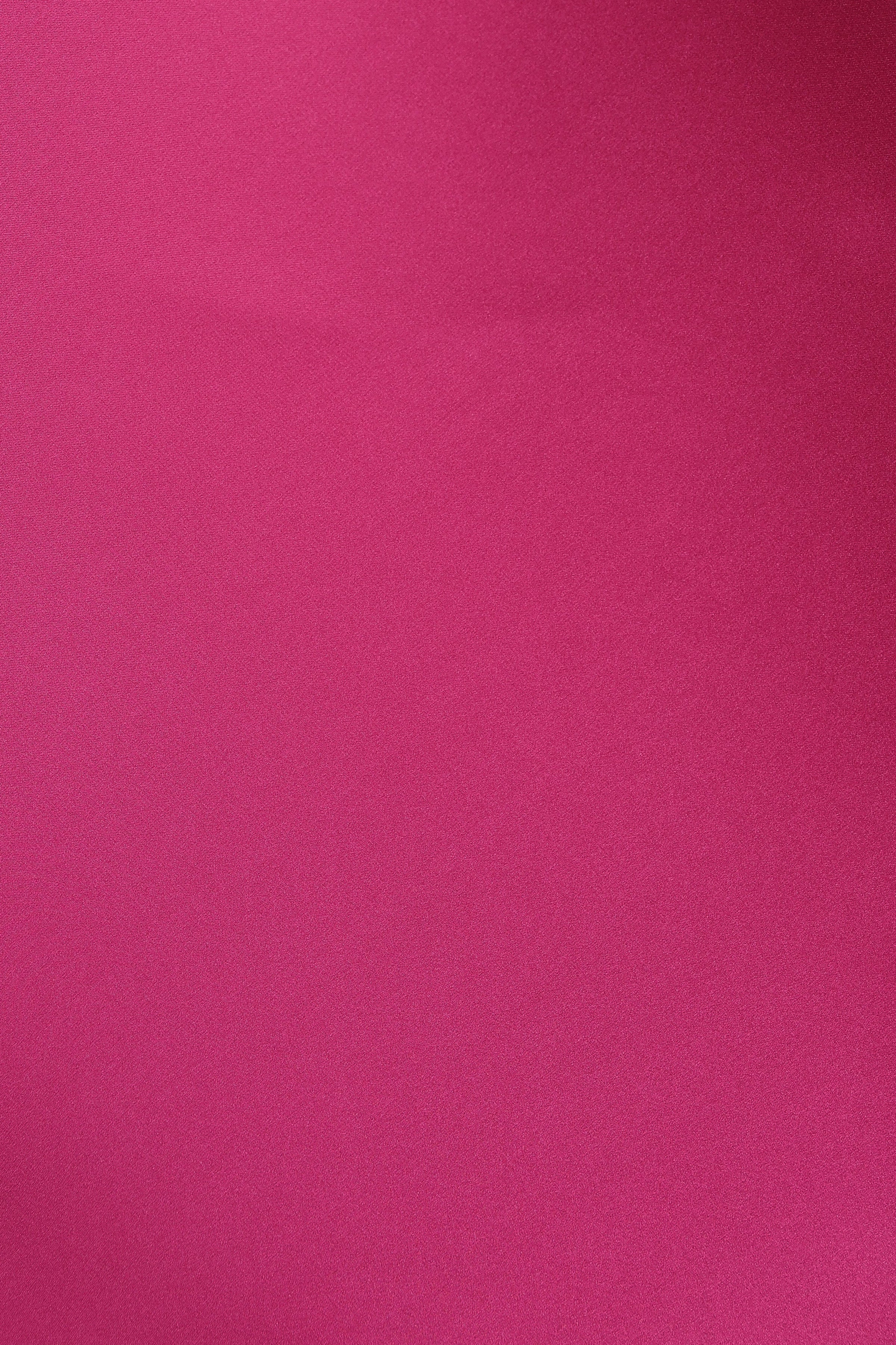 BOTTOMS @Nellie Satin Midi Skirt - Magenta