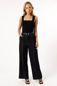 BOTTOMS @Nena Pant - Black