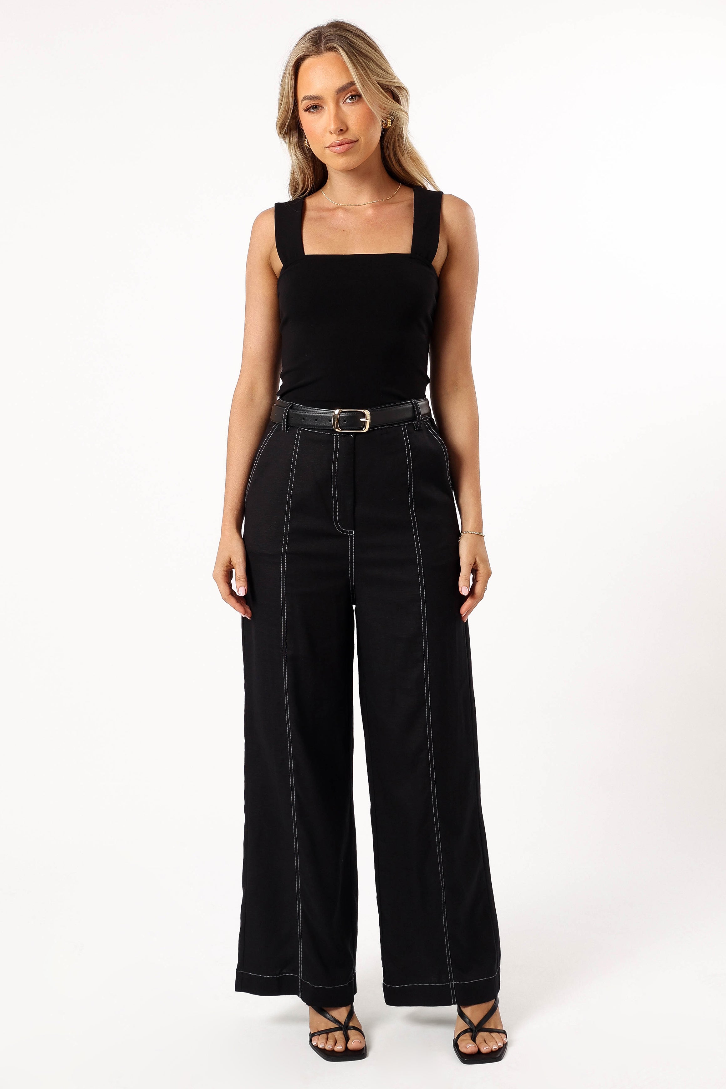 BOTTOMS @Nena Pant - Black