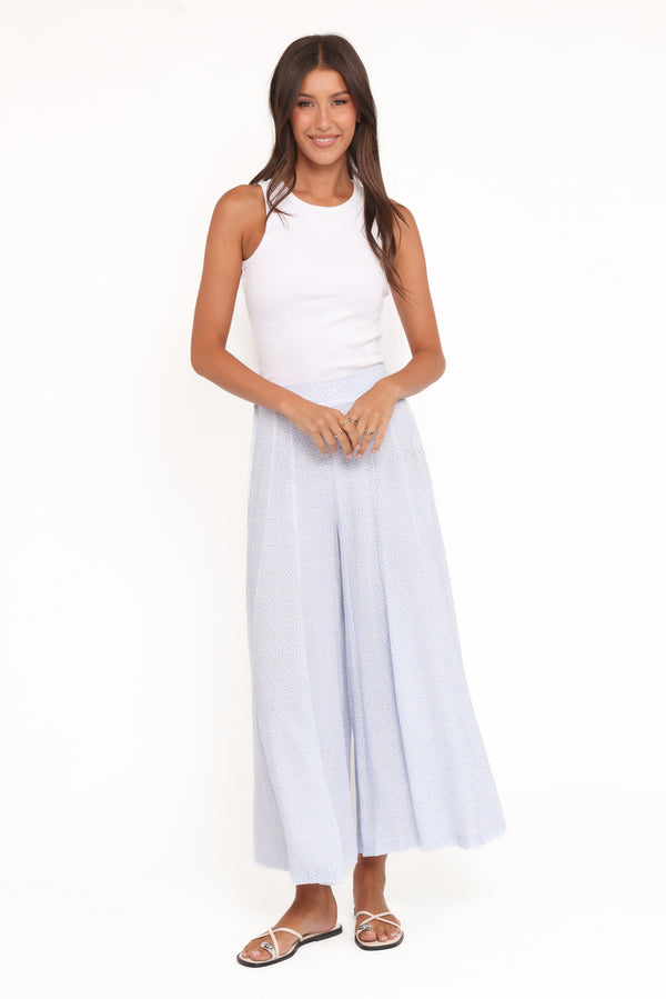 BOTTOMS Neveah Pant - Light Blue