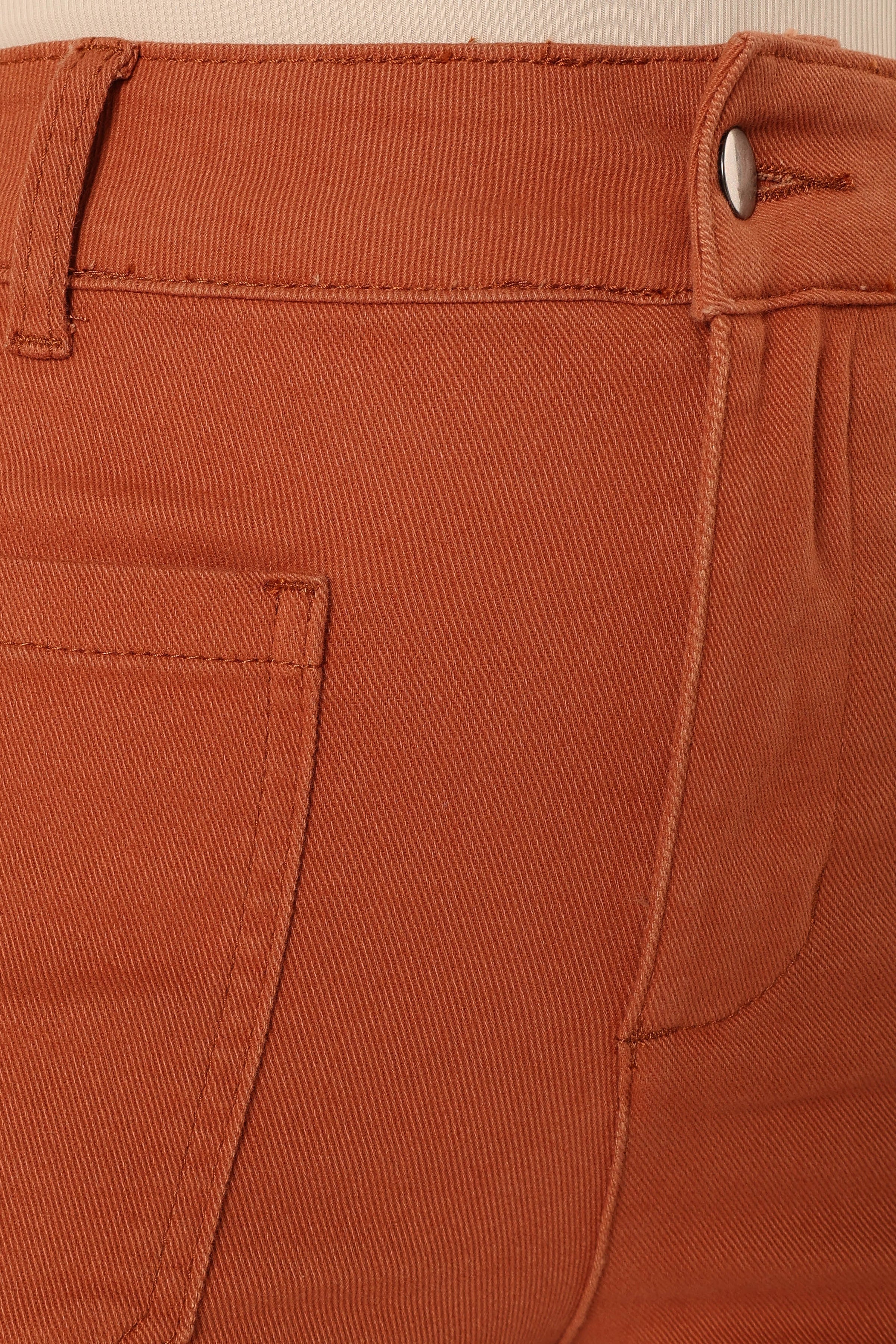BOTTOMS @Nico Wide Leg Jean - Tan