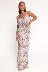 BOTTOMS Noella Maxi Skirt - Blurred Spots