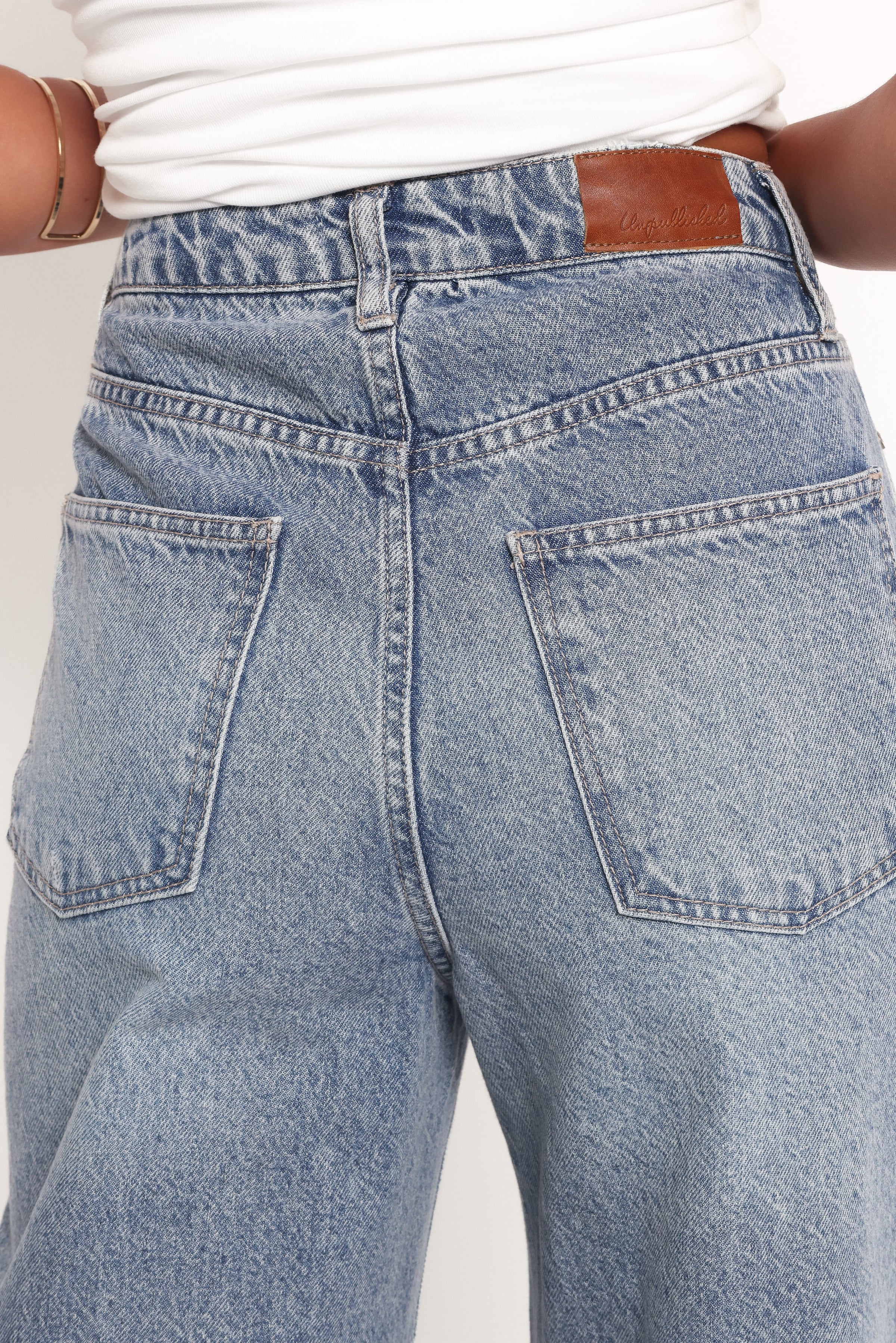 BOTTOMS Noemi High Rise Crop Leg Jeans - Imprint