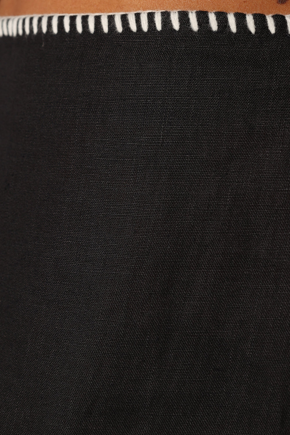BOTTOMS @Odette Midi Skirt - Black (Hold for Sundial)