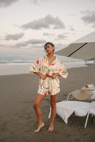 BOTTOMS @Olena Shorts - Agata Print (Hold for Euro Summer)