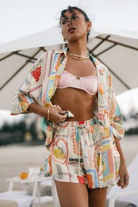 BOTTOMS @Olena Shorts - Agata Print (Hold for Euro Summer)