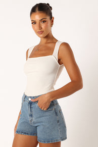 BOTTOMS @Peta Denim Shorts - Indigo