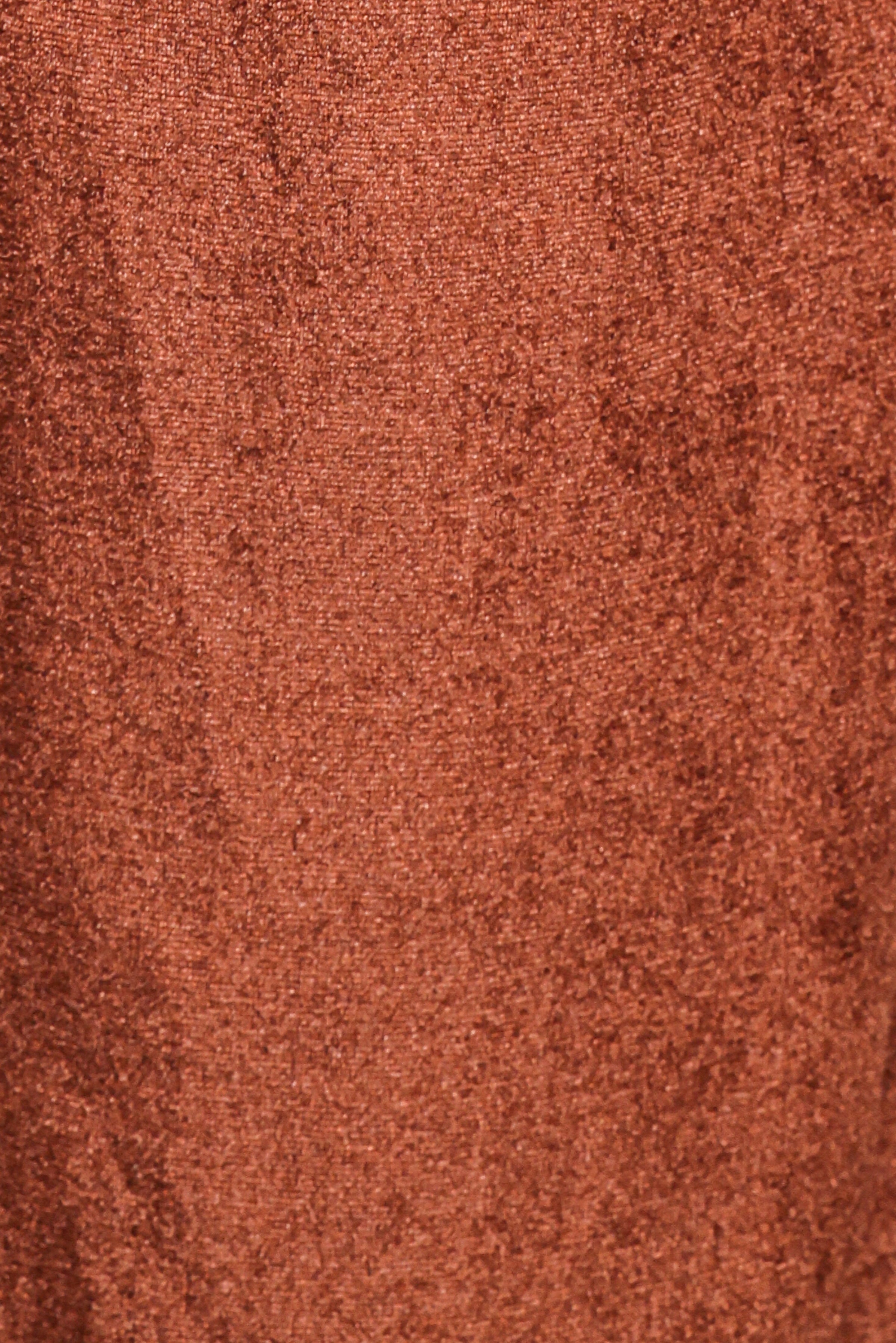BOTTOMS Riley Stretch Velvet Pant - Chocolate