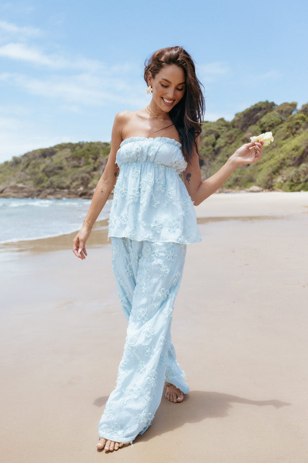 BOTTOMS Robin Pants - Pale Blue