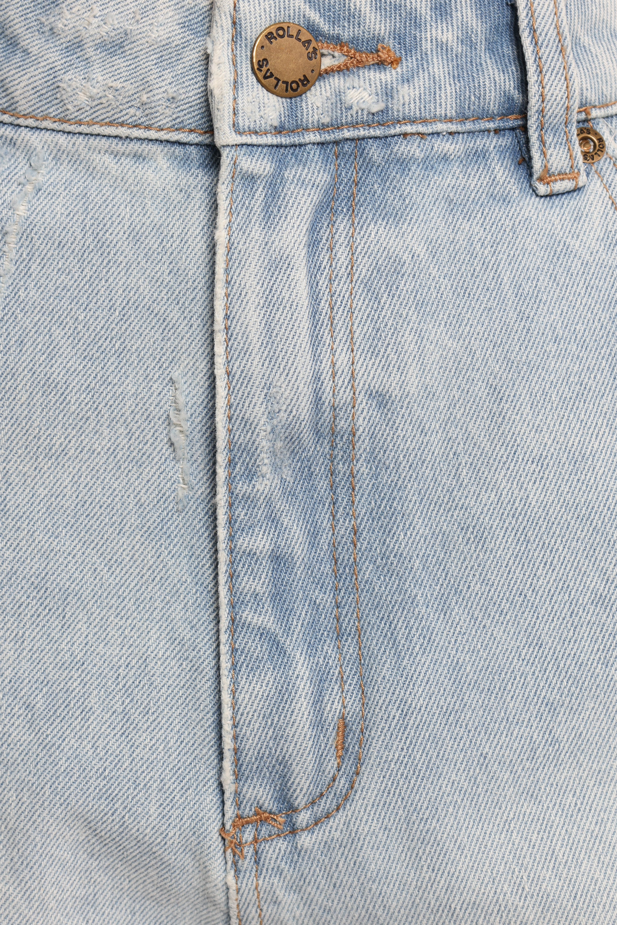 BOTTOMS Rollas Dusters Short - Layla Bleach