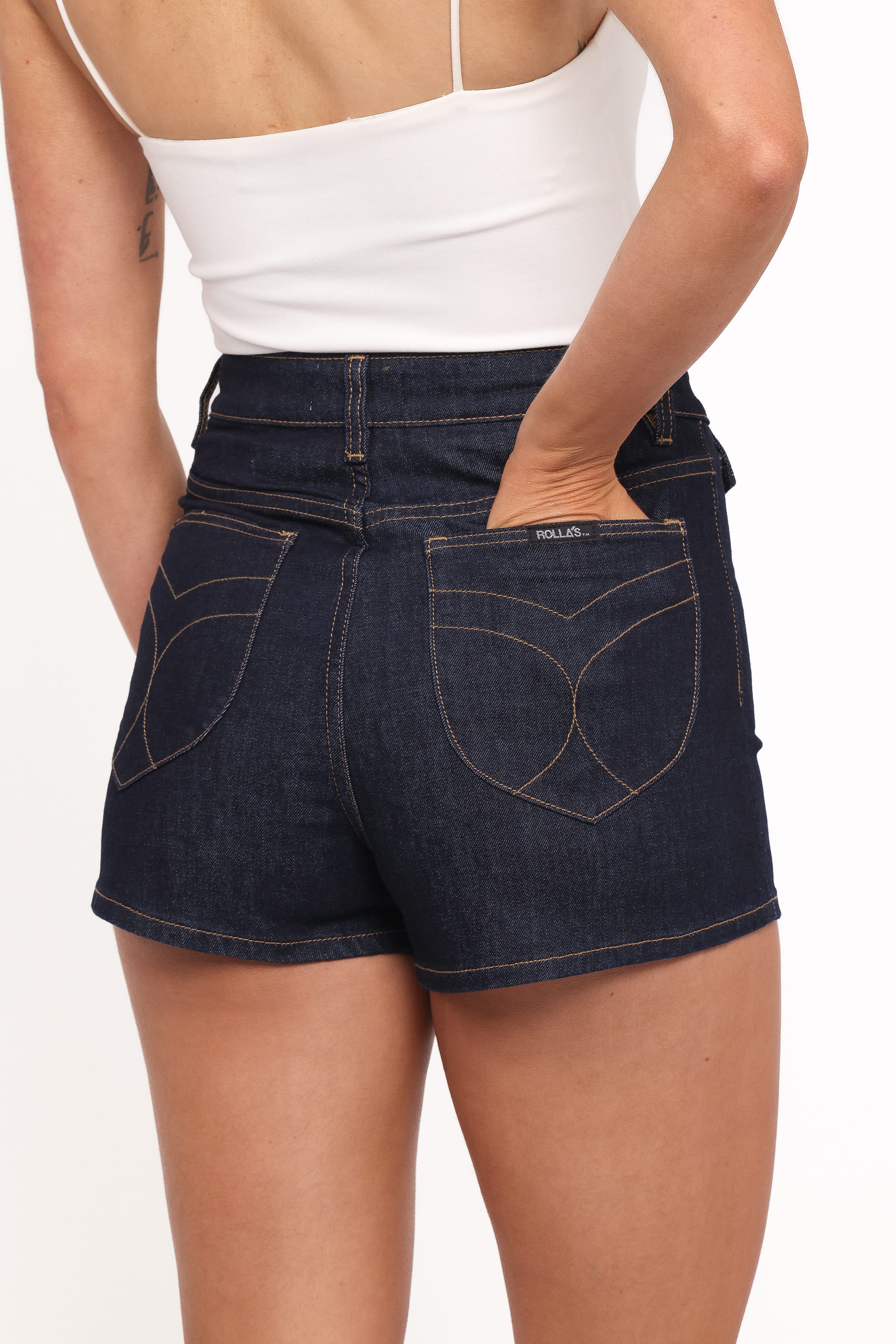 BOTTOMS Rollas Dusters Short - Stella